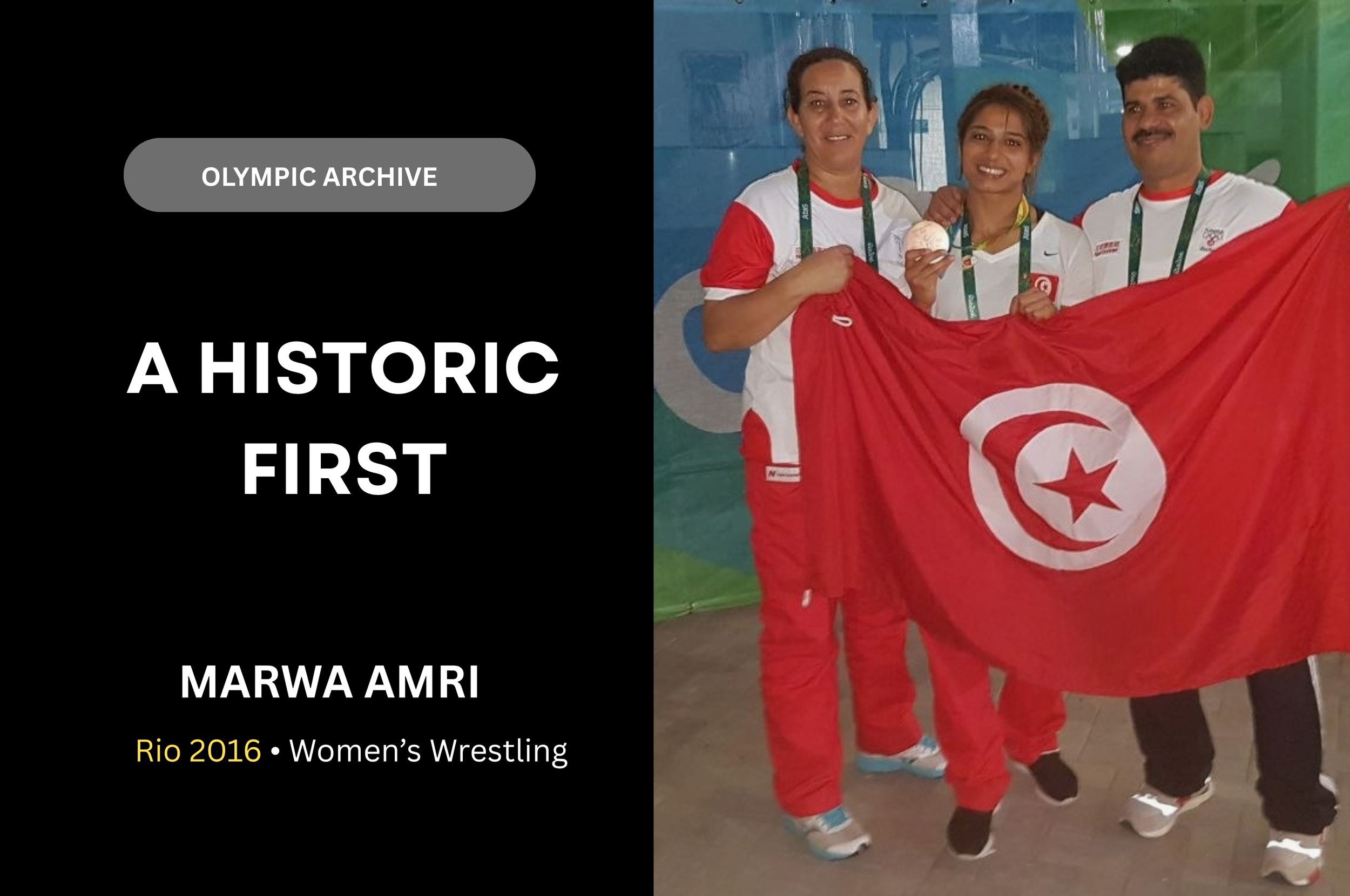 Rio 2016 Archive: Marwa Amri on Making Olympic Wrestling History