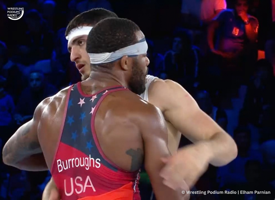 Mohammad Nokhodi vs. Jordan Burroughs  — World Championships, 2021