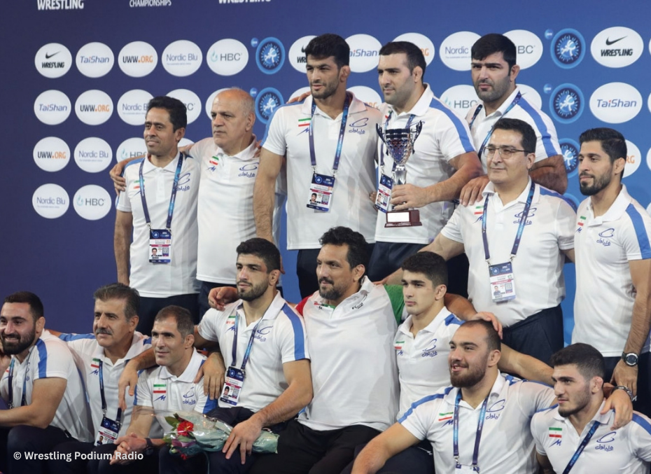 Iran Men’s Freestyle Team — World Championships, Oslo 2021