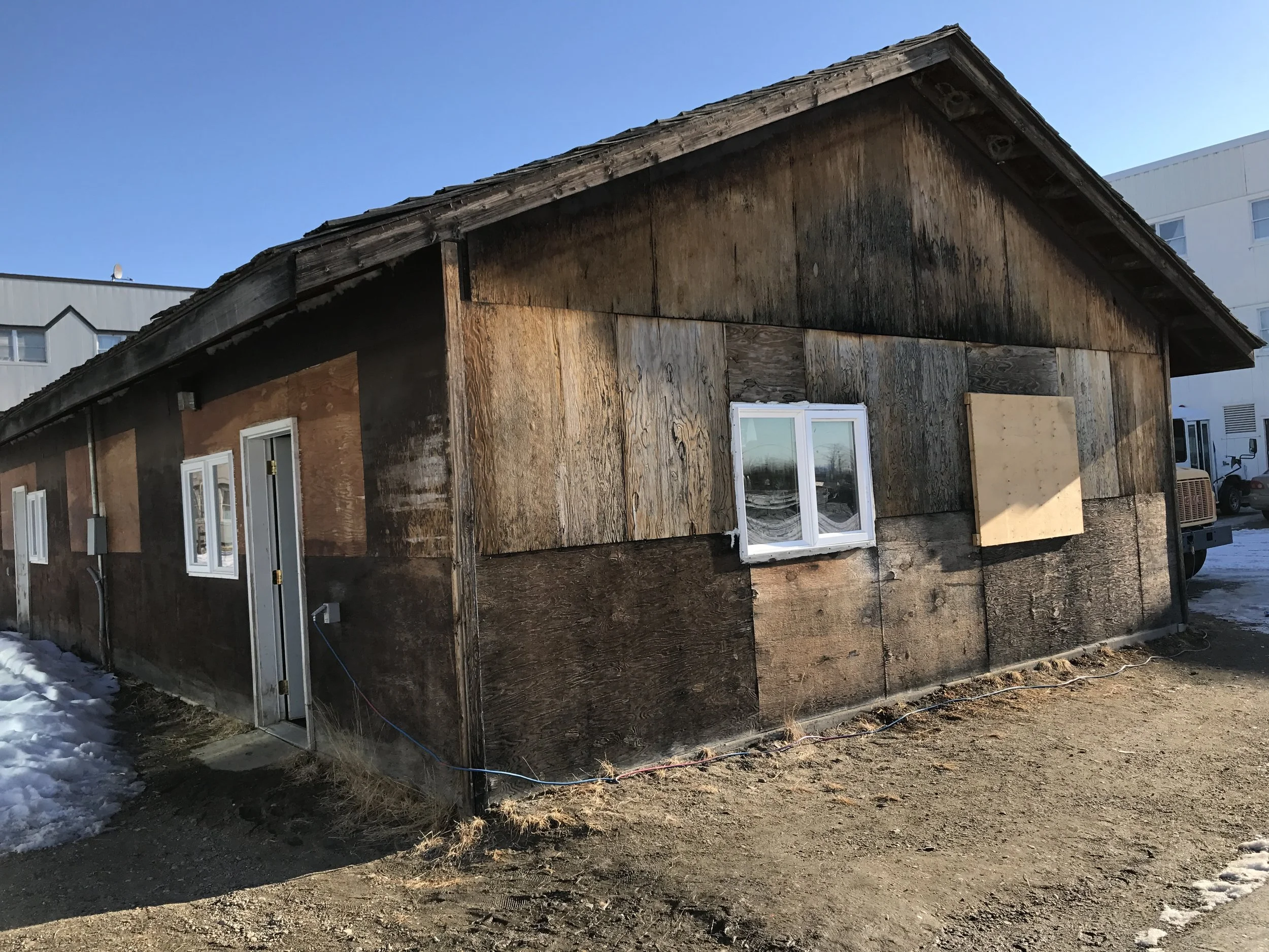 The old officer’s lounge… now Galena’s school of rock and all things music