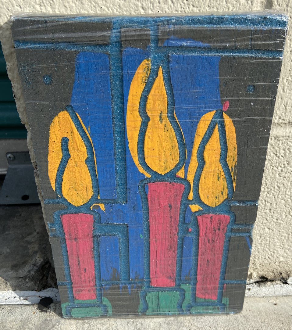 Steve Keene Holiday Painting
