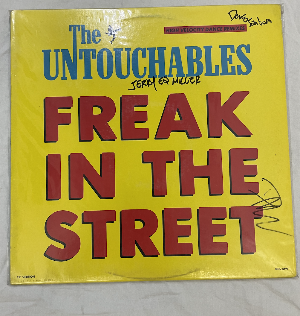 The Untouchables Signed "Freak in the Street" LP