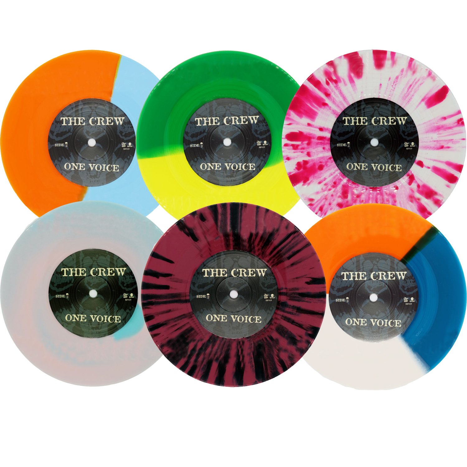 The Crew "One Voice" Colorway Sets