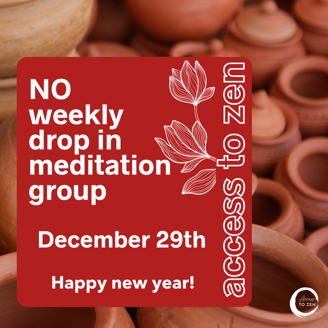 No A2Z Meditation Group, 12/29 