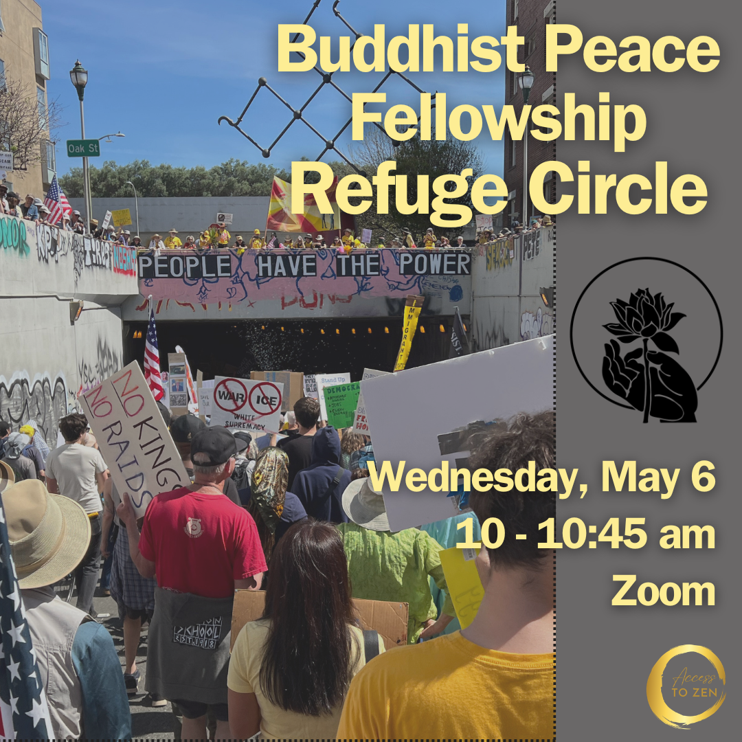 Refuge Circle with Buddhist Peace Fellowship - Online