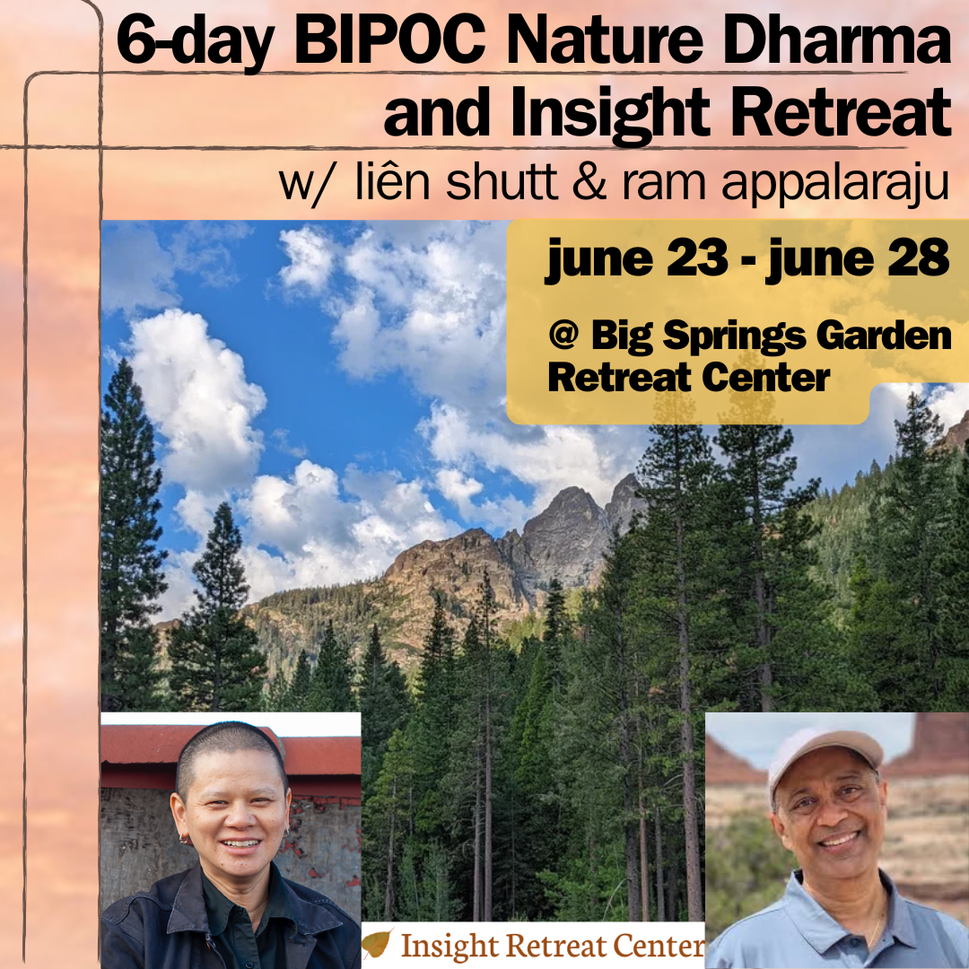 6-day BIPOC Nature Dharma and Insight Retreat (In-person)