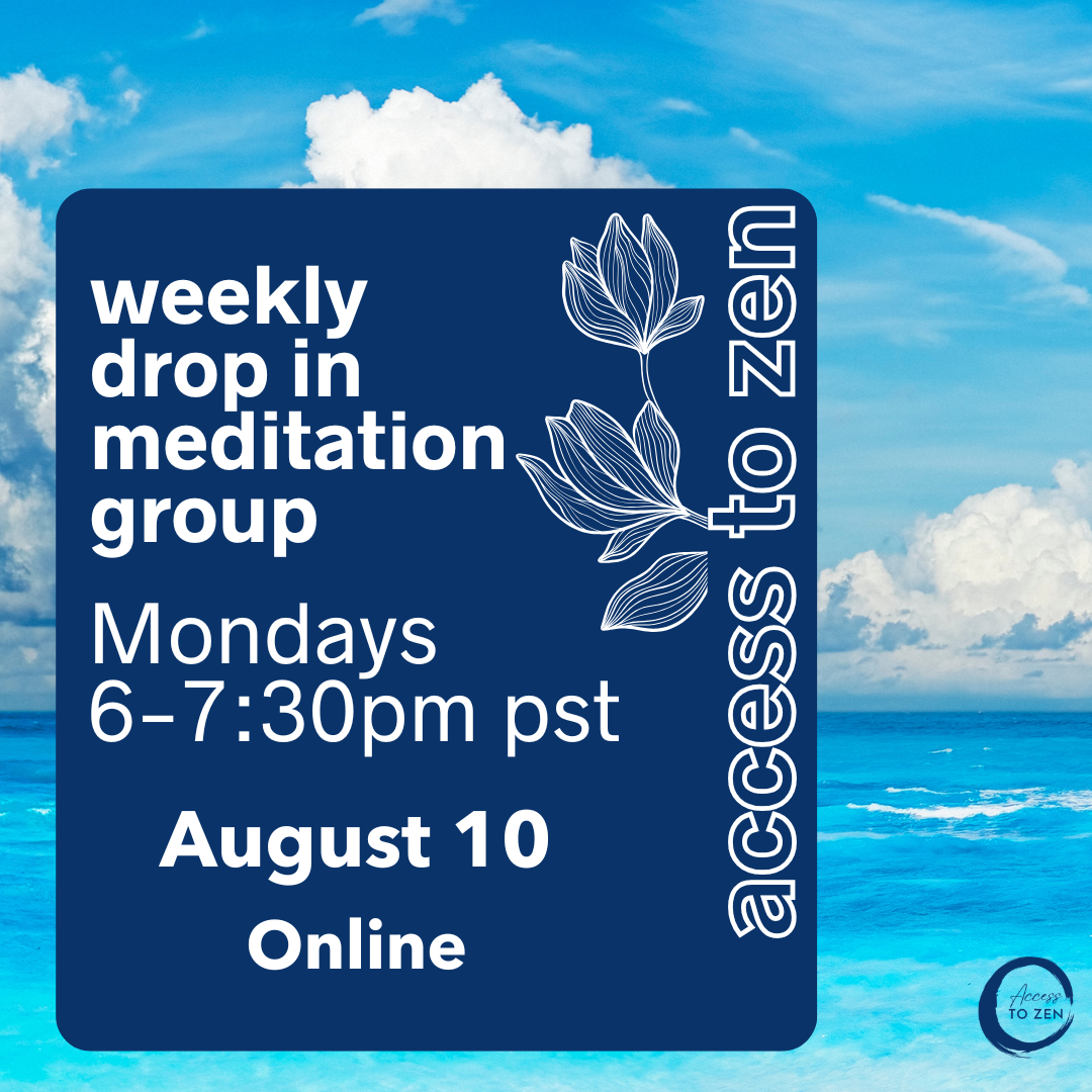 8/10 A2Z Weekly Meditation Group - Online