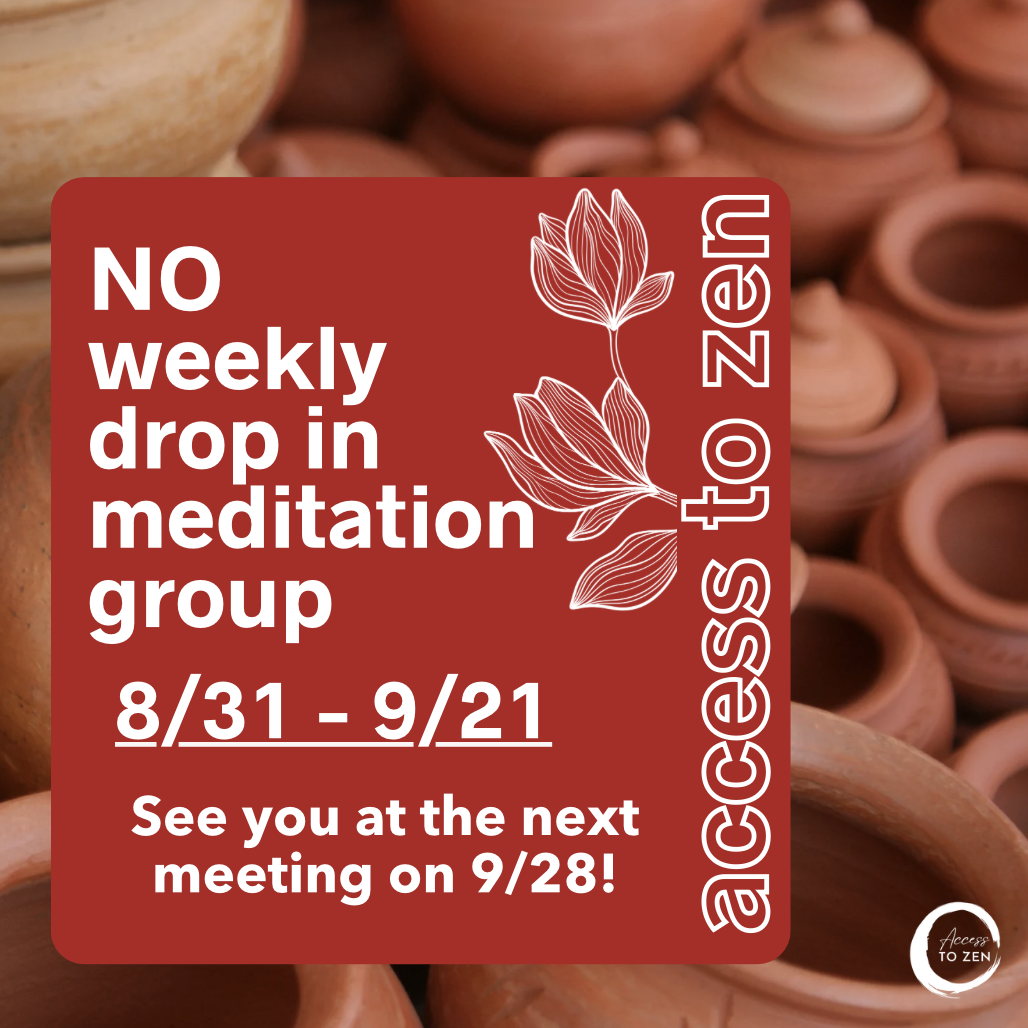 No A2Z Meditation Group, 8/31