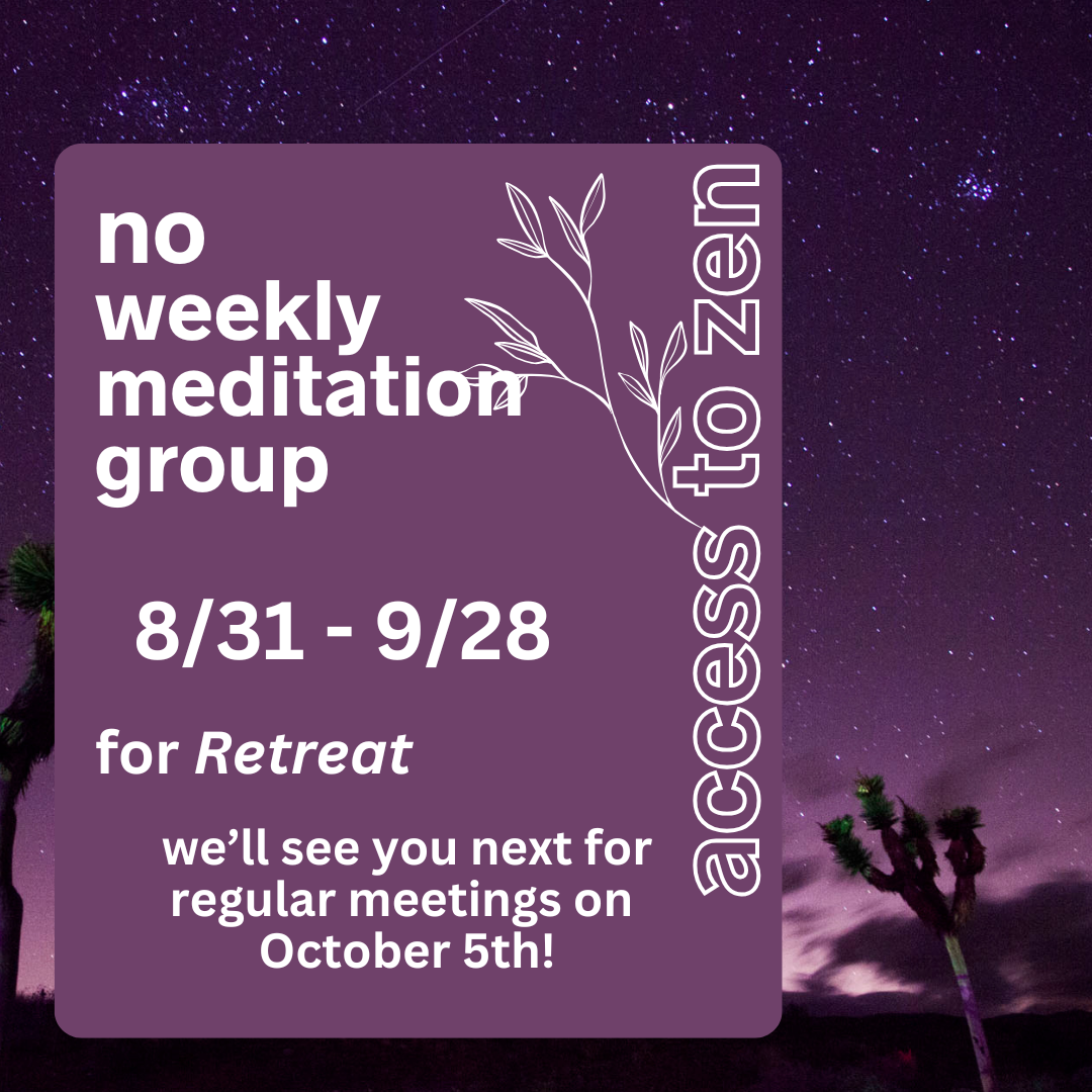 No A2Z Meditation Group, 9/28