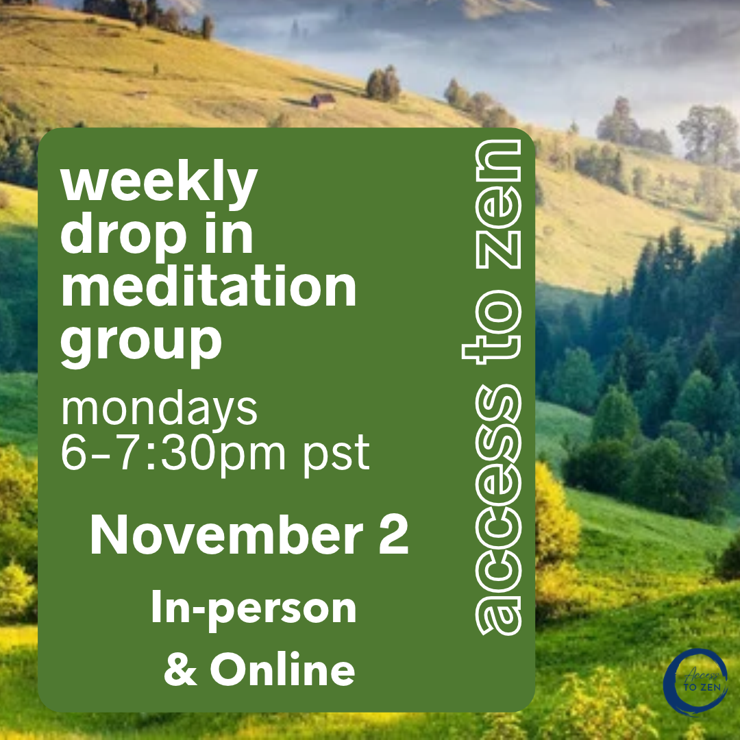 11/2 A2Z Weekly Meditation Group - HYBRID