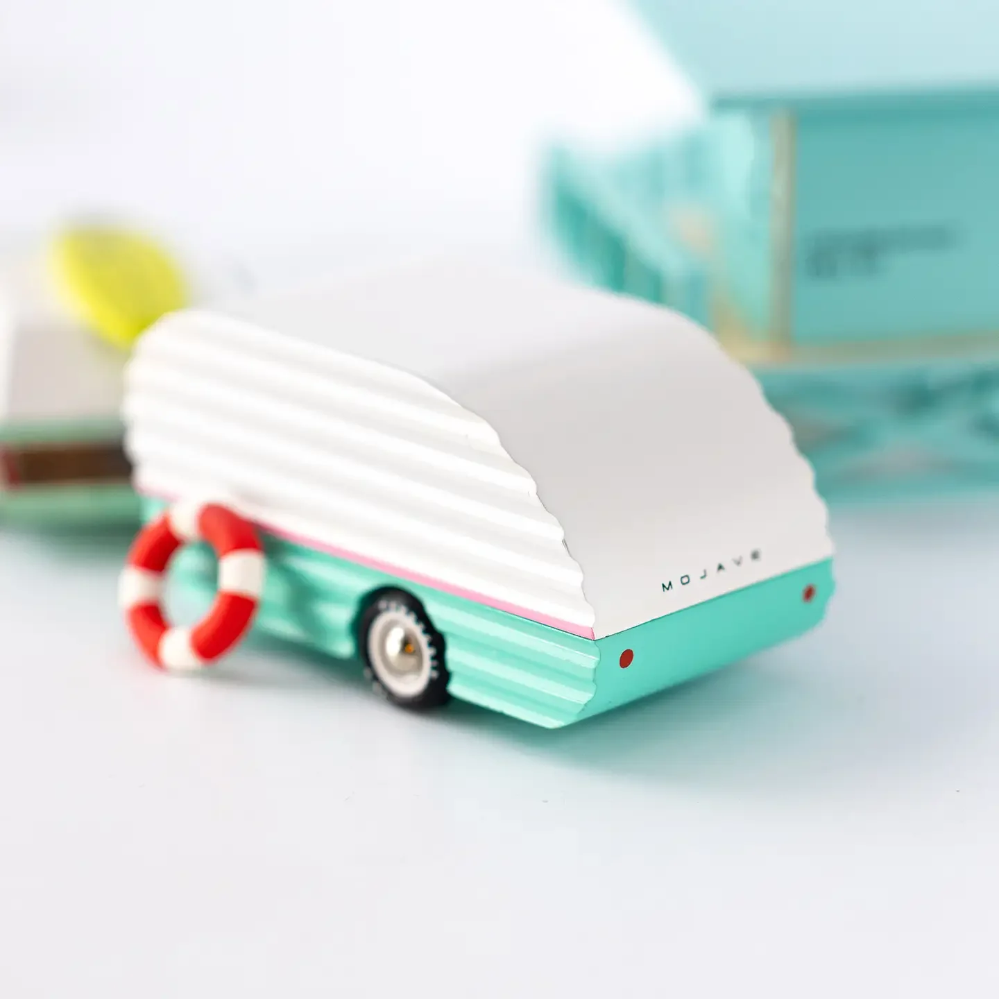 Candylab Mojave Camper Teal Wood Car 3.webp