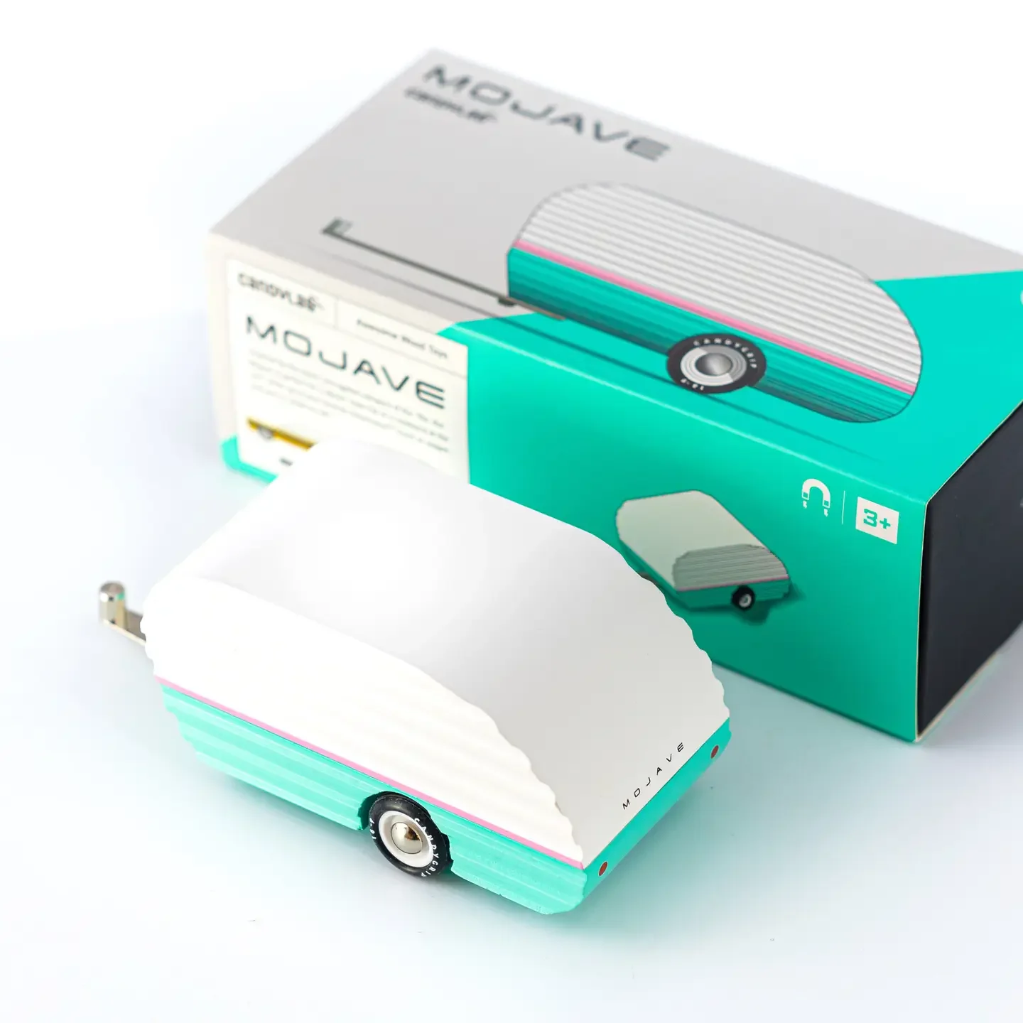Candylab Mojave Camper Teal Wood Car 2.webp
