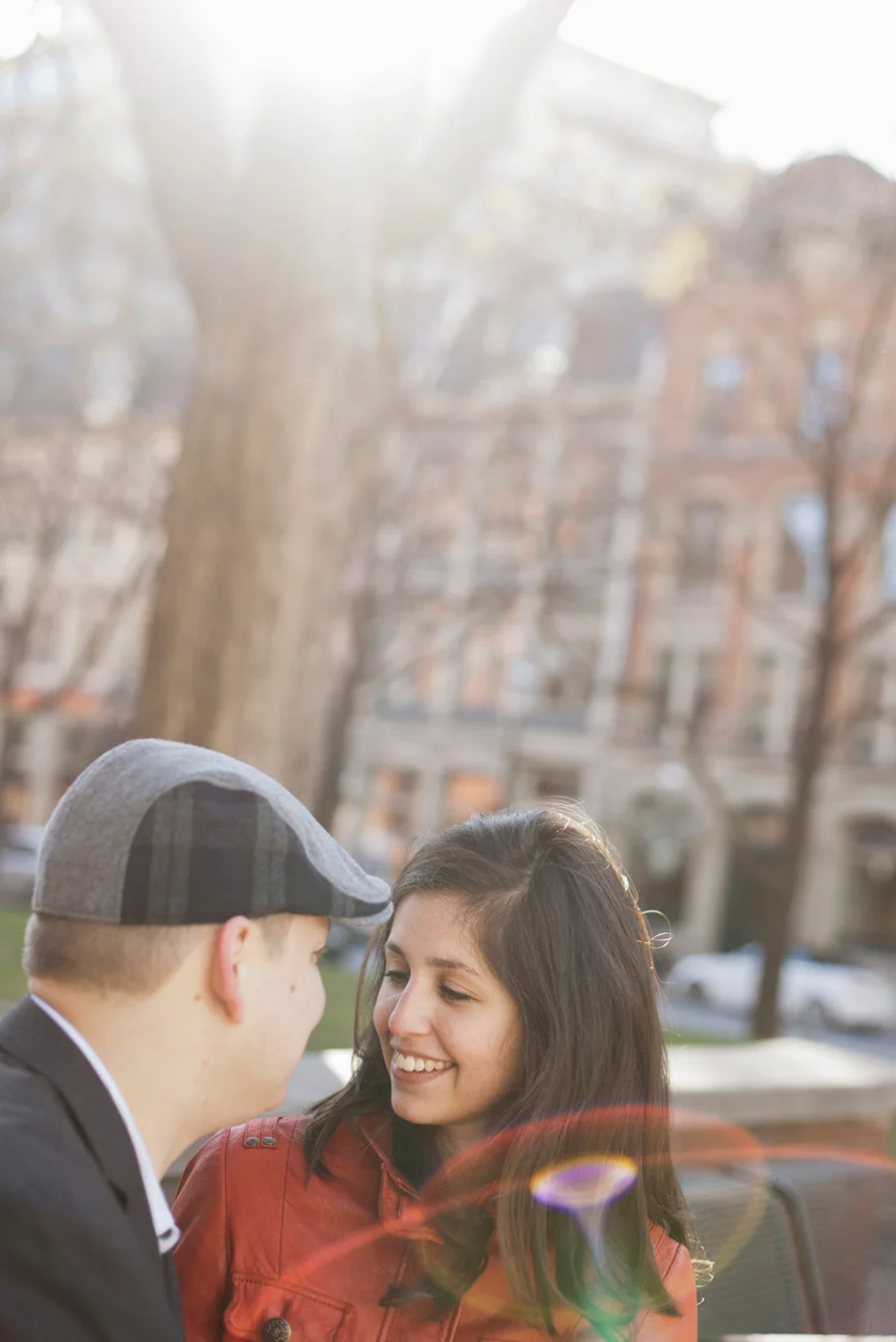 Michelle & Pawel's Sunrise Engagement - Flatiron Building Toronto