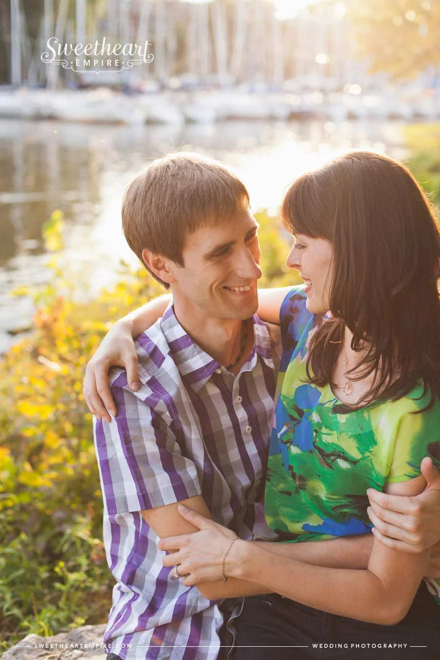 Andrea & Chris' Bicycling Adventure Engagement