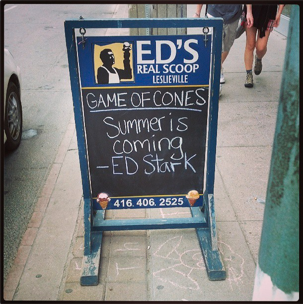 Ed's Real Scoop, Game of Cones