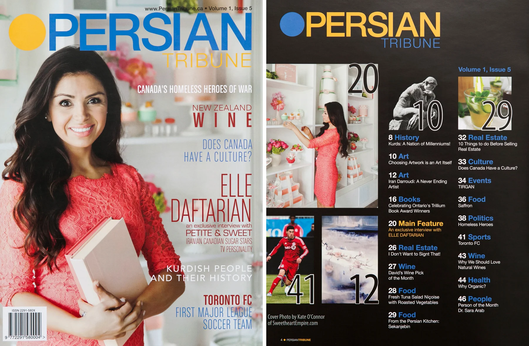 Elle Daftarian on Persian Tribune