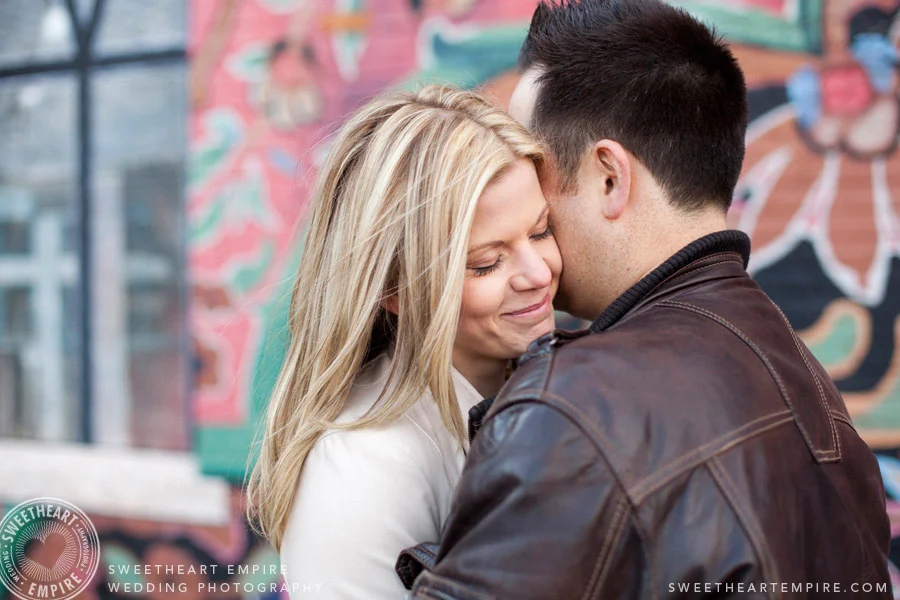 Engagement photos Liberty Village
