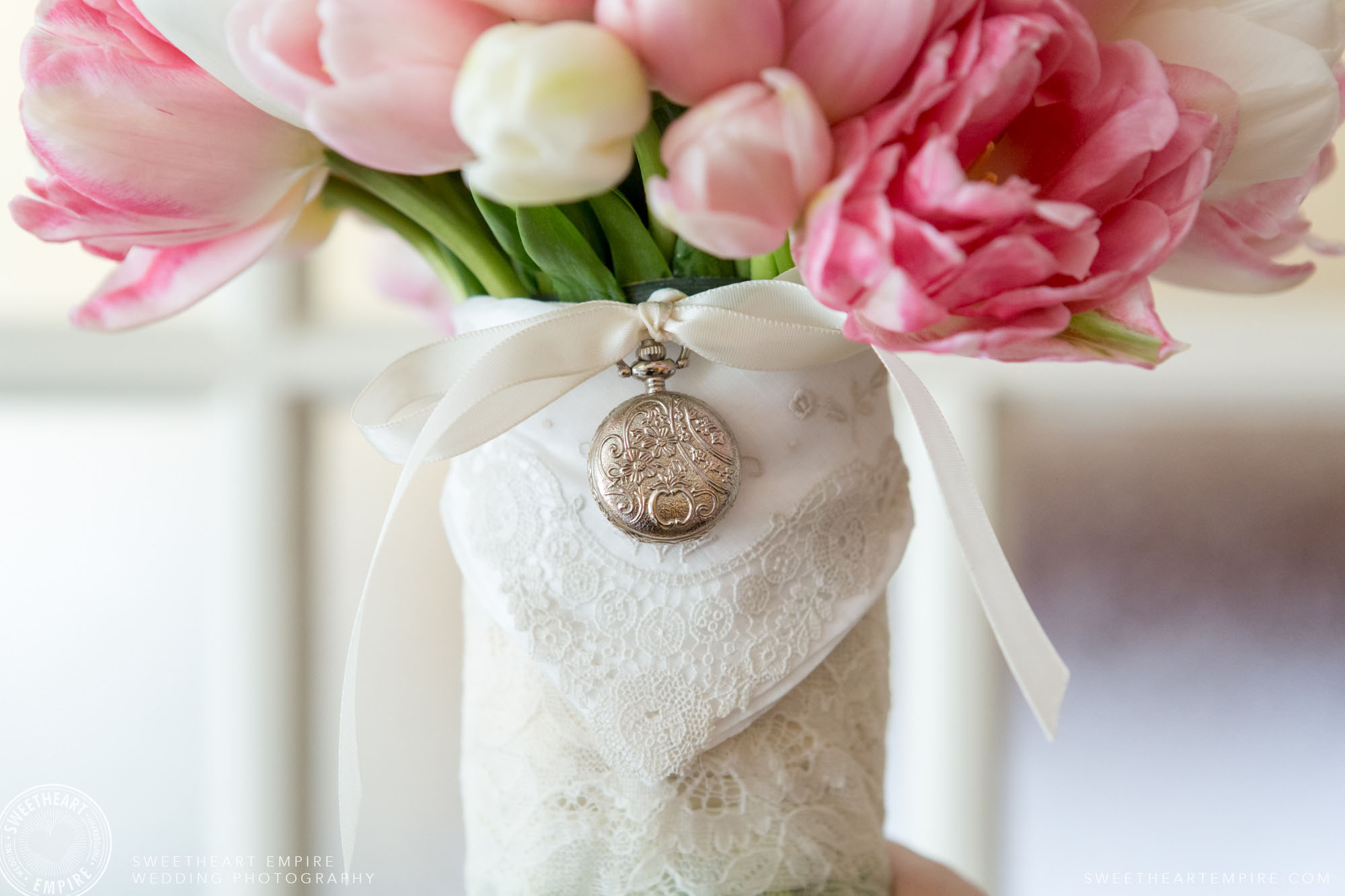 The bride's beautiful bouquet; Toronto Reference Library Wedding