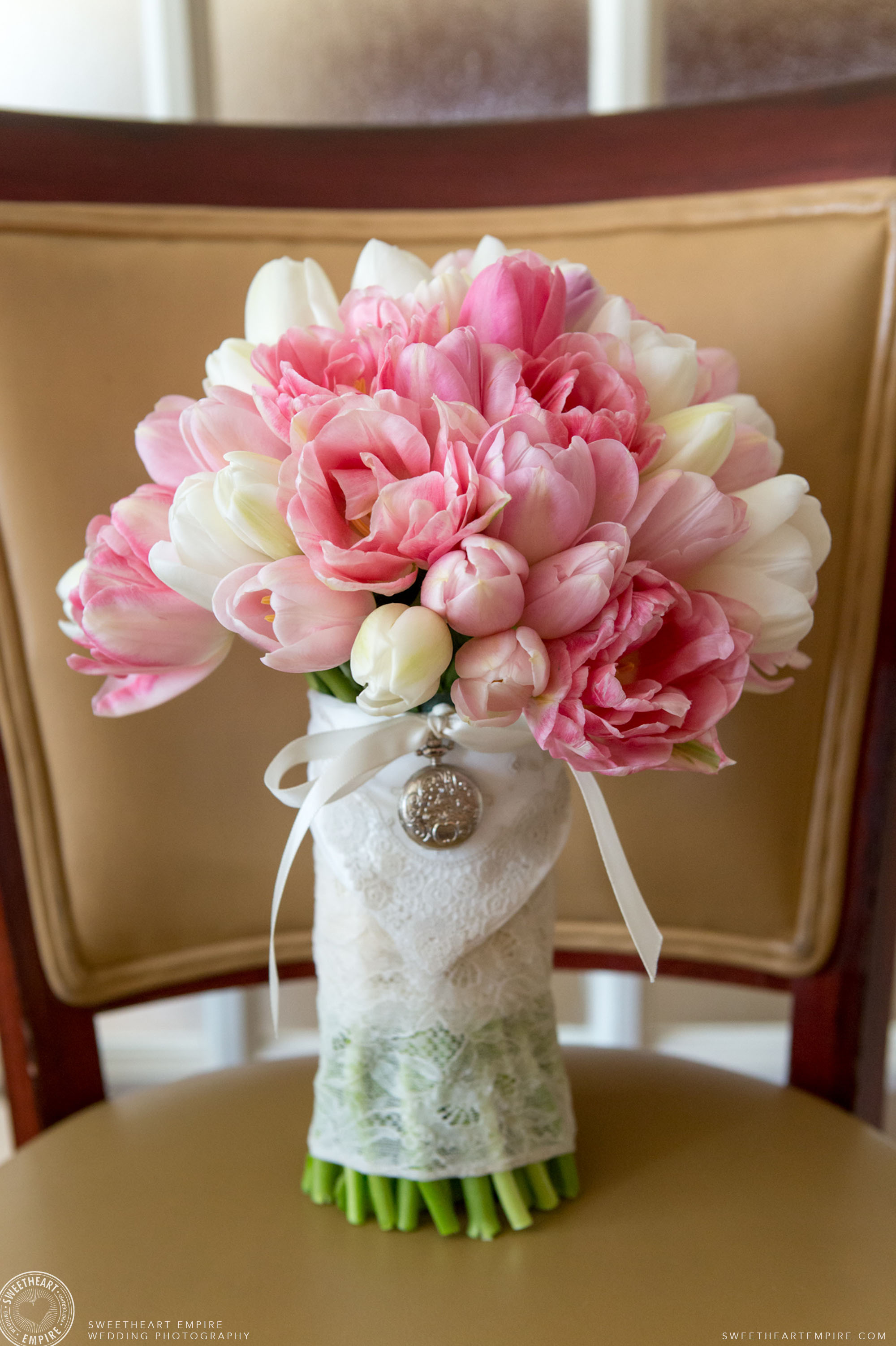 The bride's beautiful bouquet; Toronto Reference Library Wedding