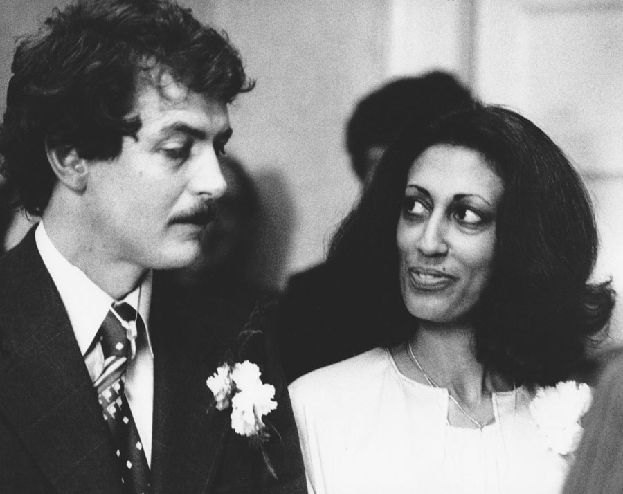 My parents at their wedding in Dublin Ireland, 1977.