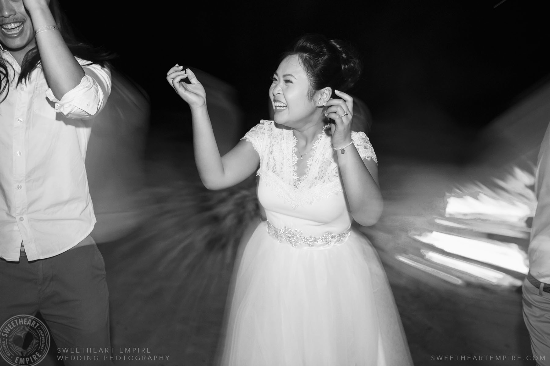 Bride dancing at Iberostar Grand Hotel Rose Hall, in Montego Bay, Jamaica