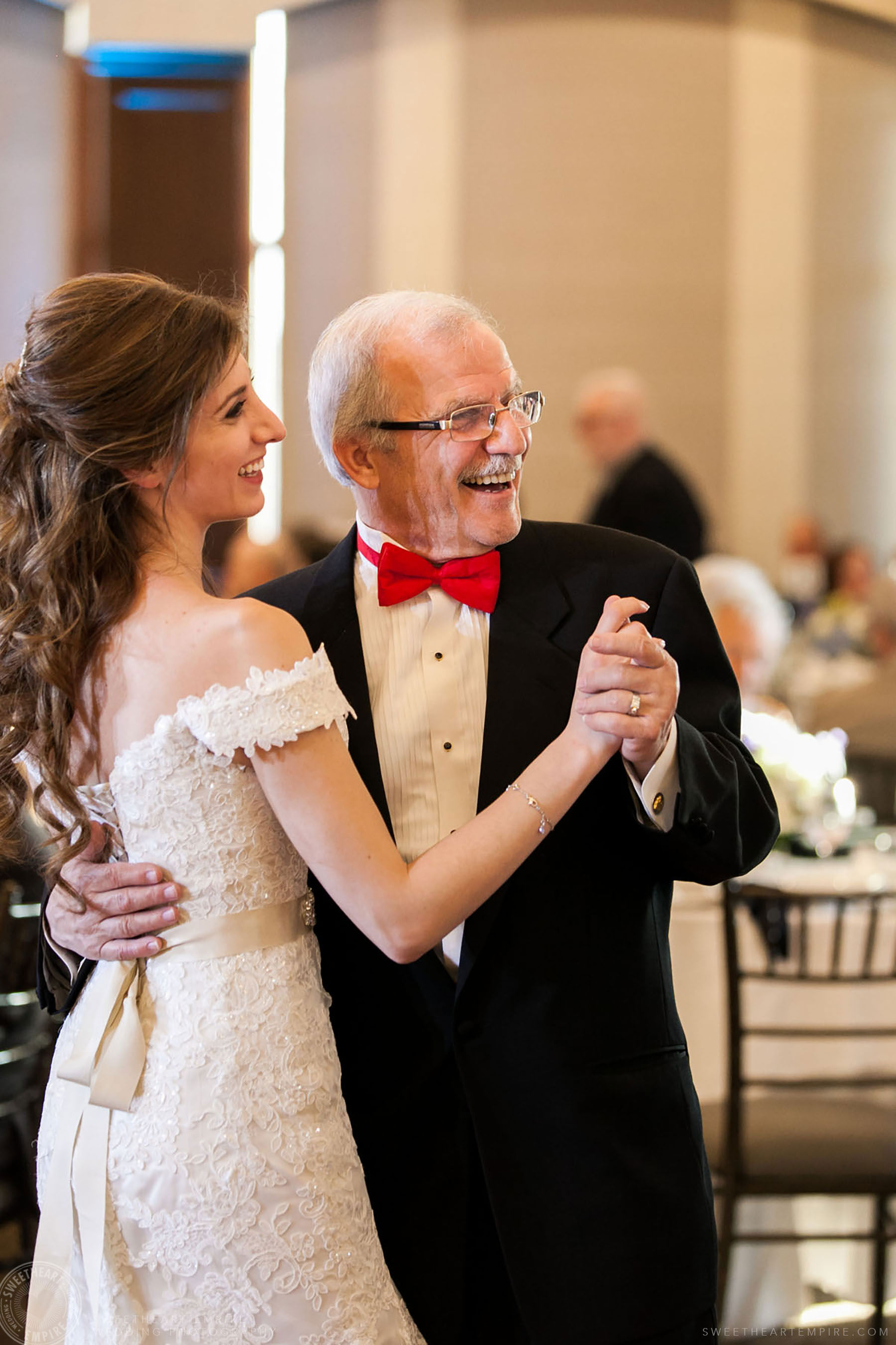 Bride dancing with her father, Eagles Nest Golf Club Wedding