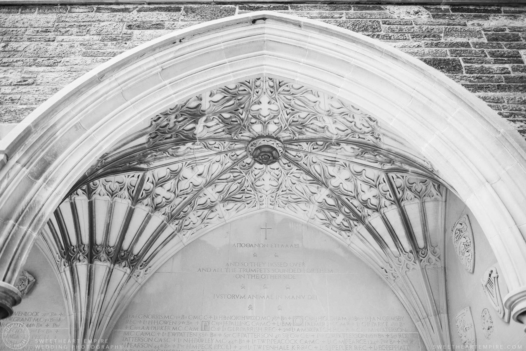 The beautiful architecture at U of T, Hart House University of Toronto Wedding