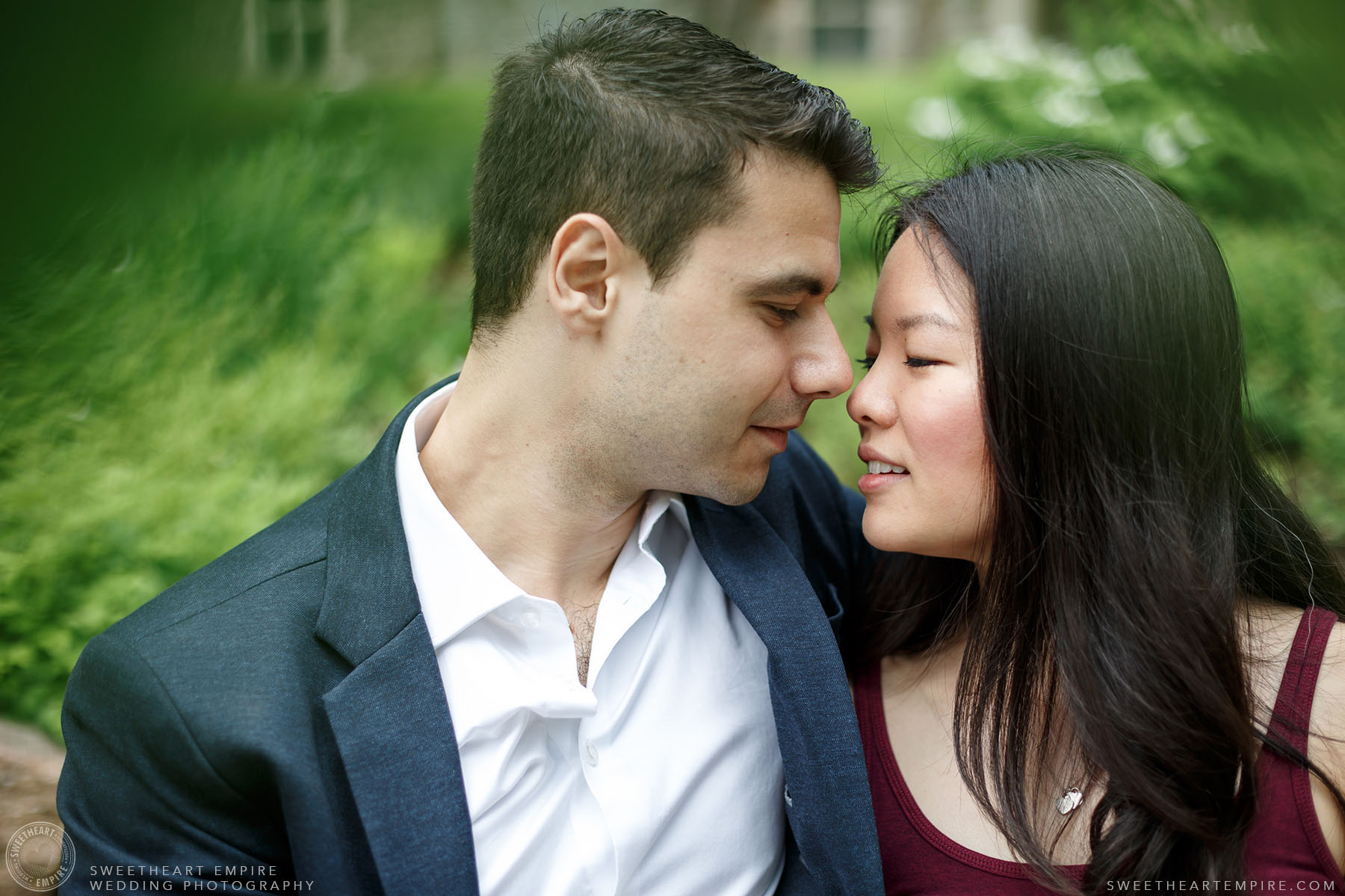 An intimate moment, McMaster University Engagement Session