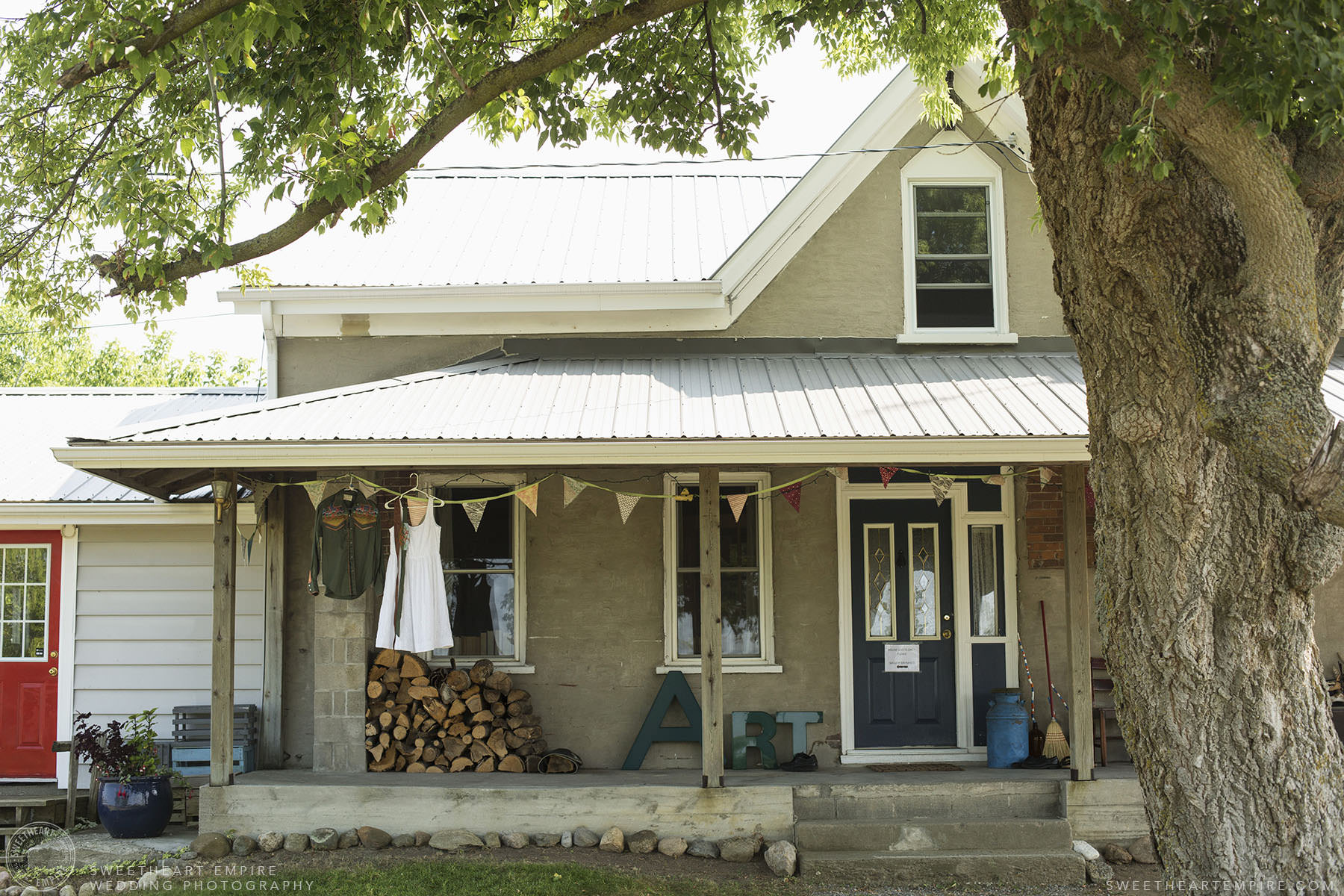 Small Pond Arts Farm Wedding