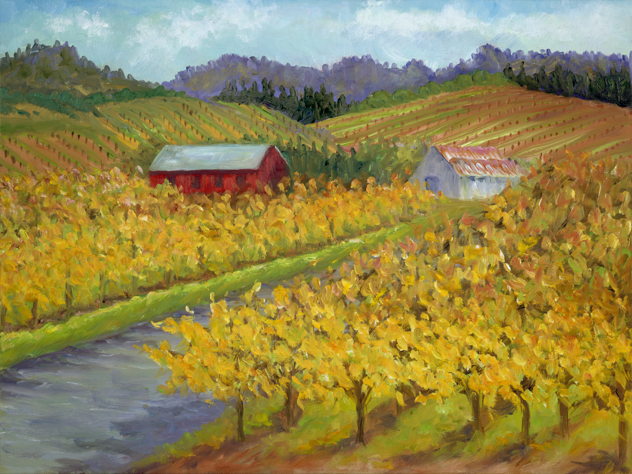 Fall Vineyards