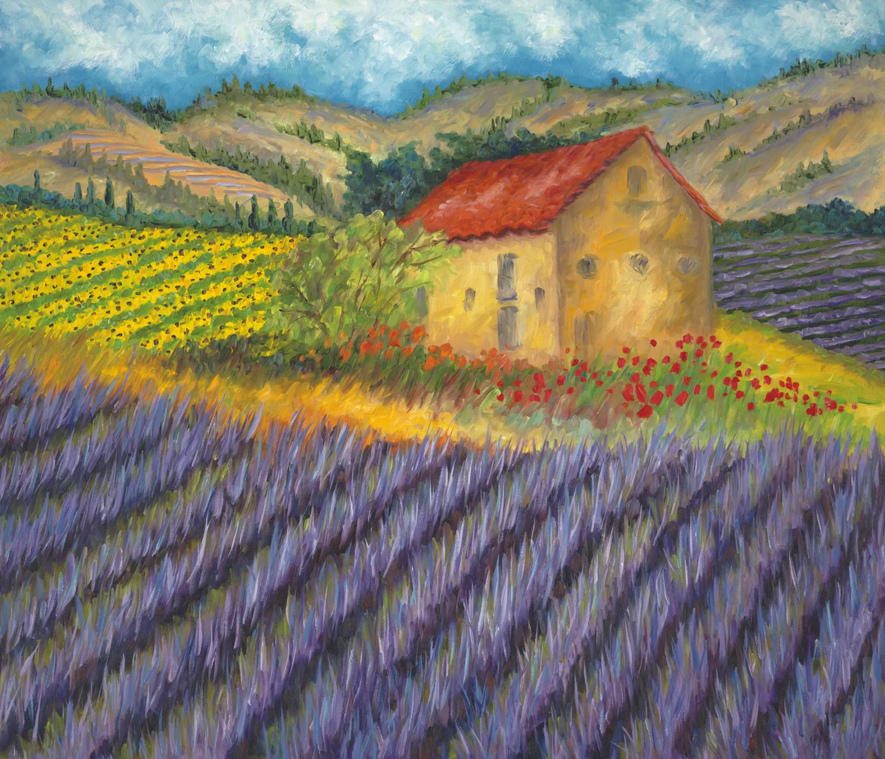Lavender Landscape