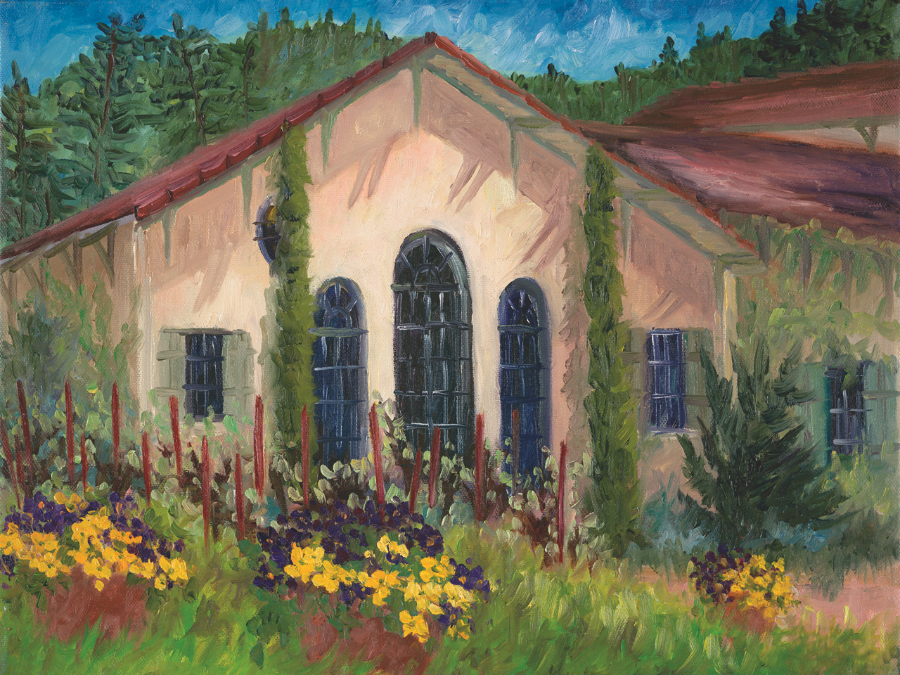 Springtime at Chateau St. Jean