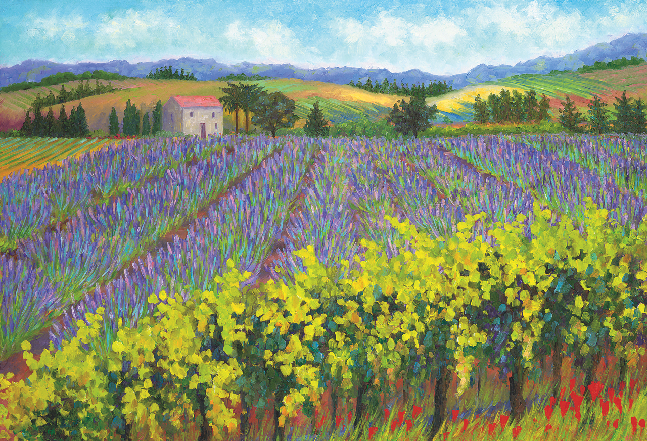 Wine and Lavender
