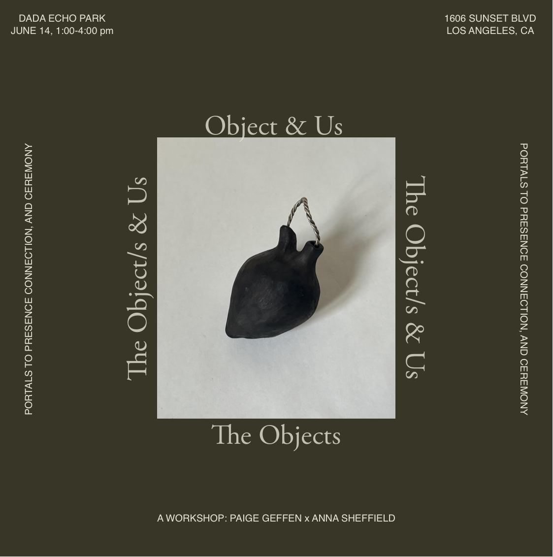 Object & Us x The Objects: A Workshop 