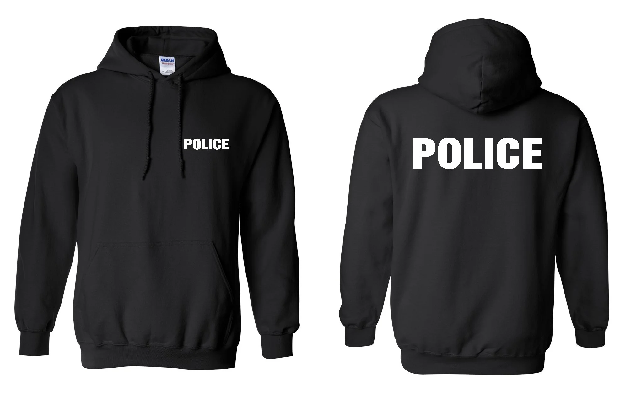 Cotton/Poly Blend Hooded Fleece Sweatshirt