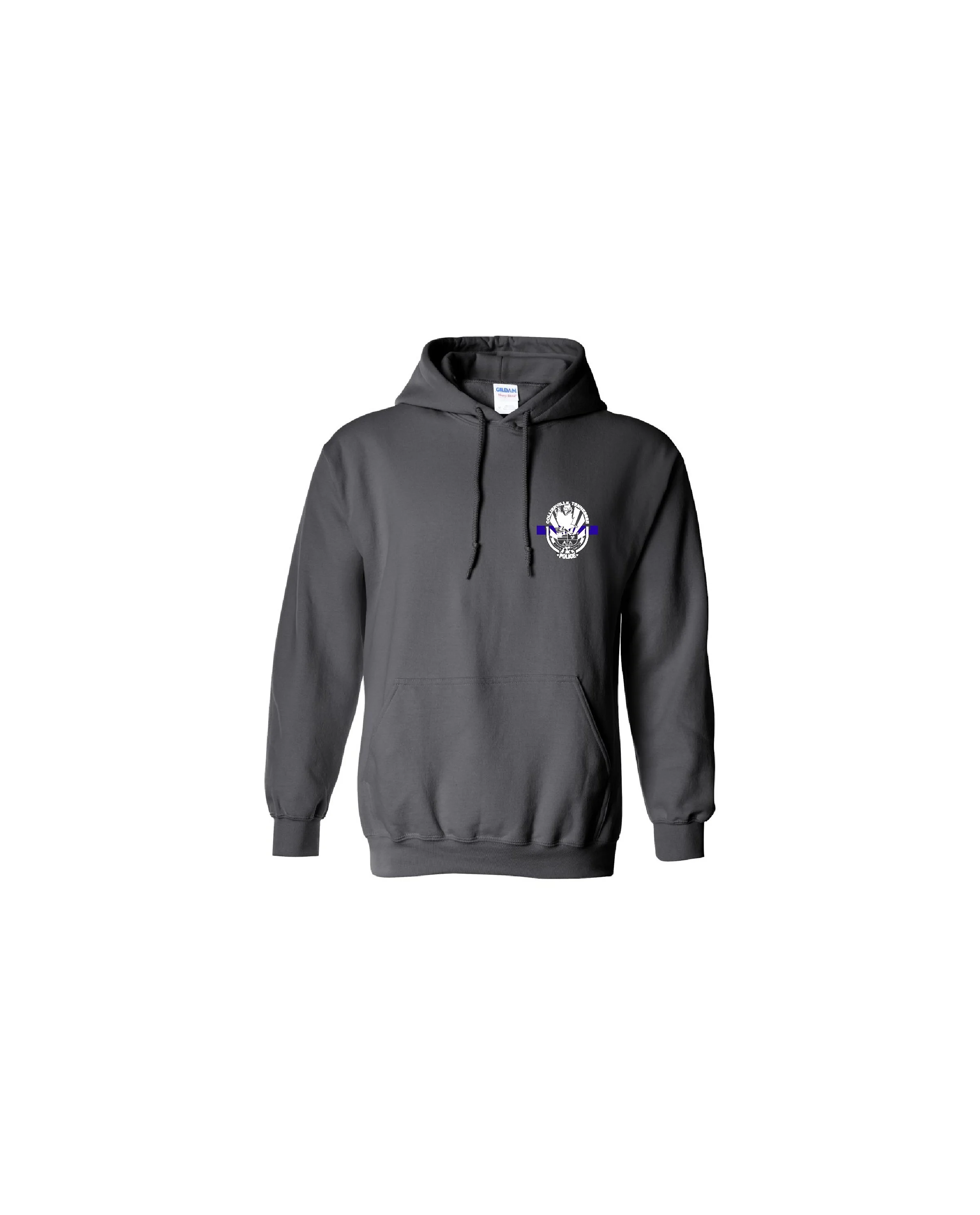 Cotton/Poly Blend Hooded Fleece Sweatshirt - NO BACK PRINT
