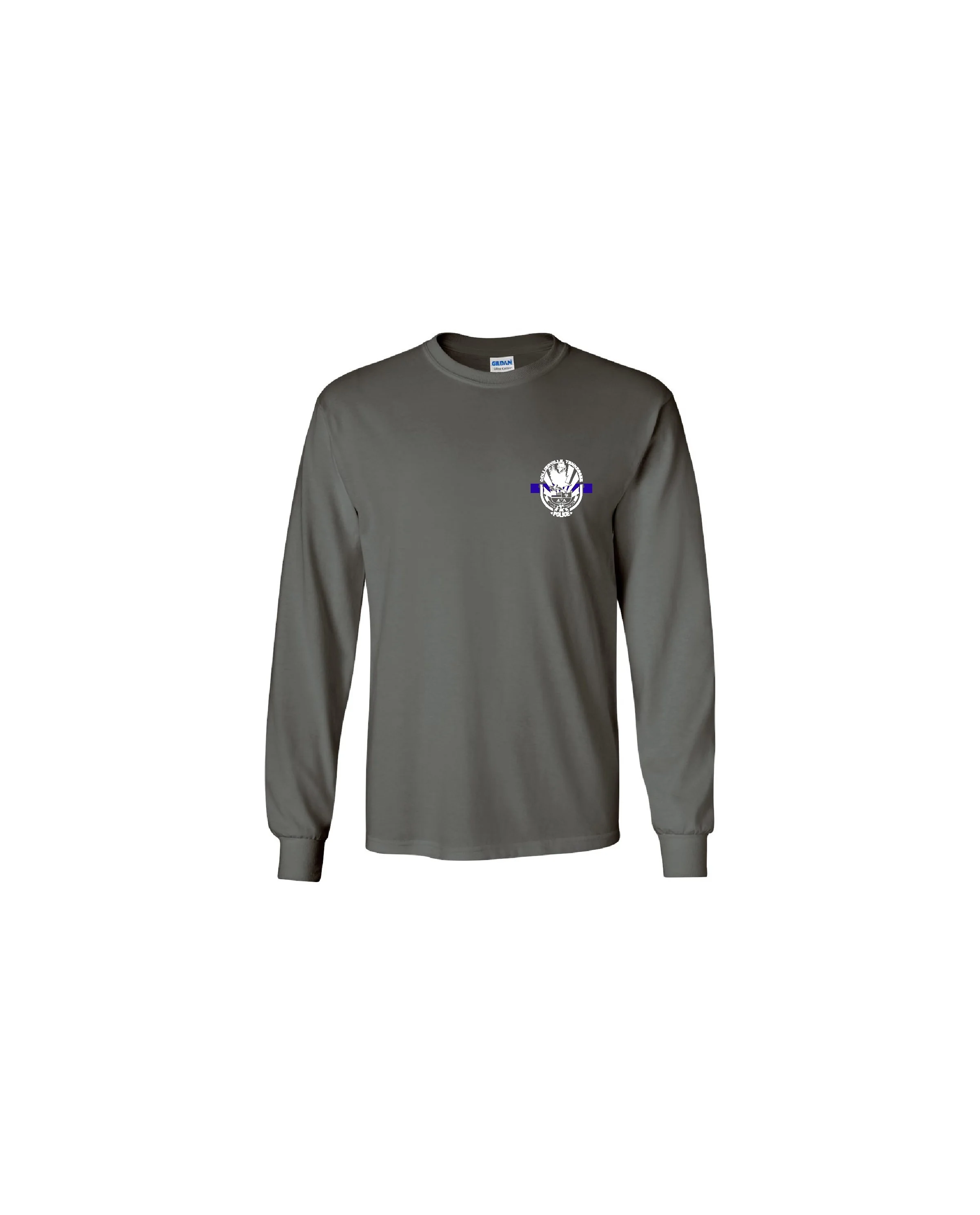 Cotton/Poly Blend Long Sleeve T-Shirt - NO BACK PRINT