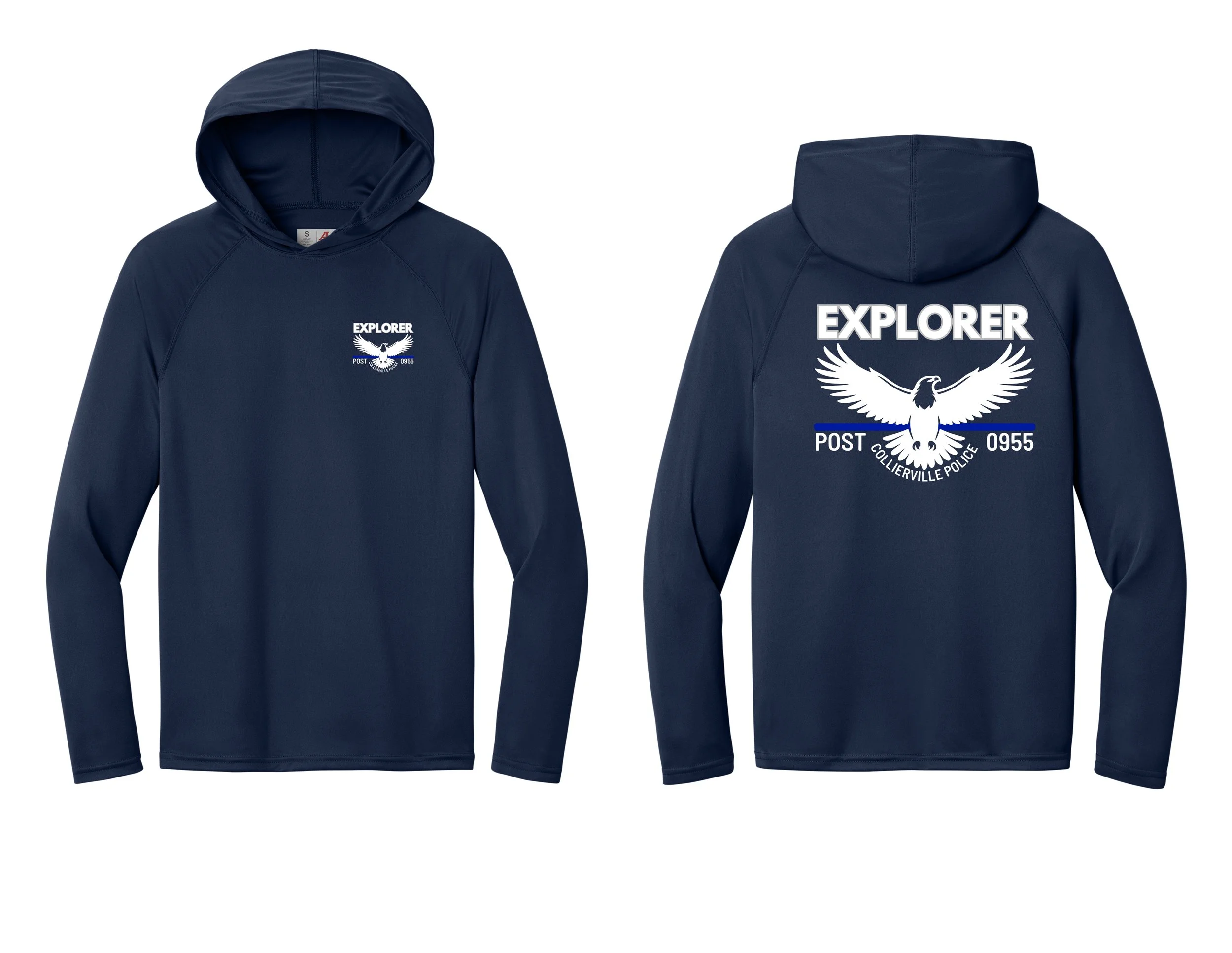 Explorer DriFit Hooded Long Sleeve Shirt