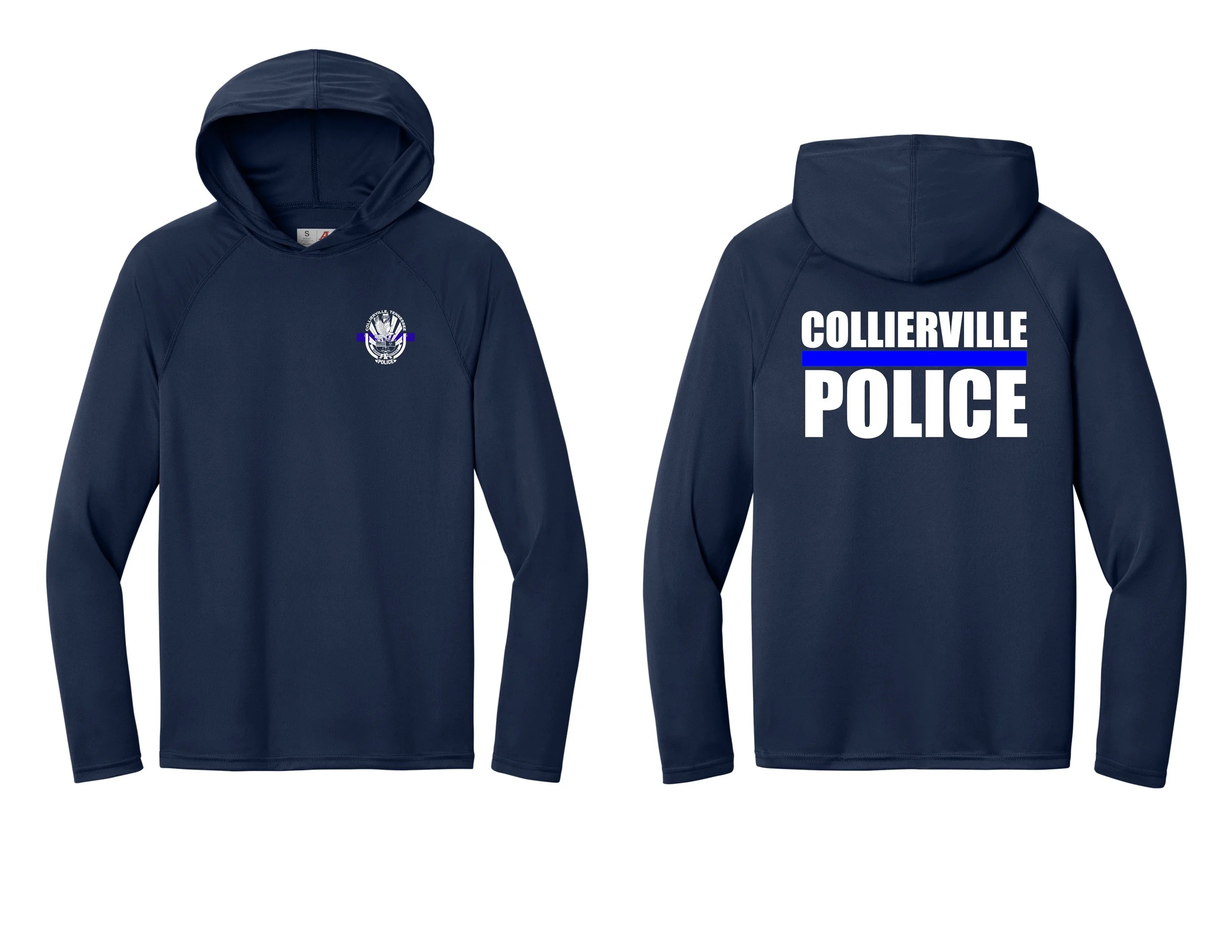 Drifit Hooded Long Sleeve Shirt - Navy.jpg