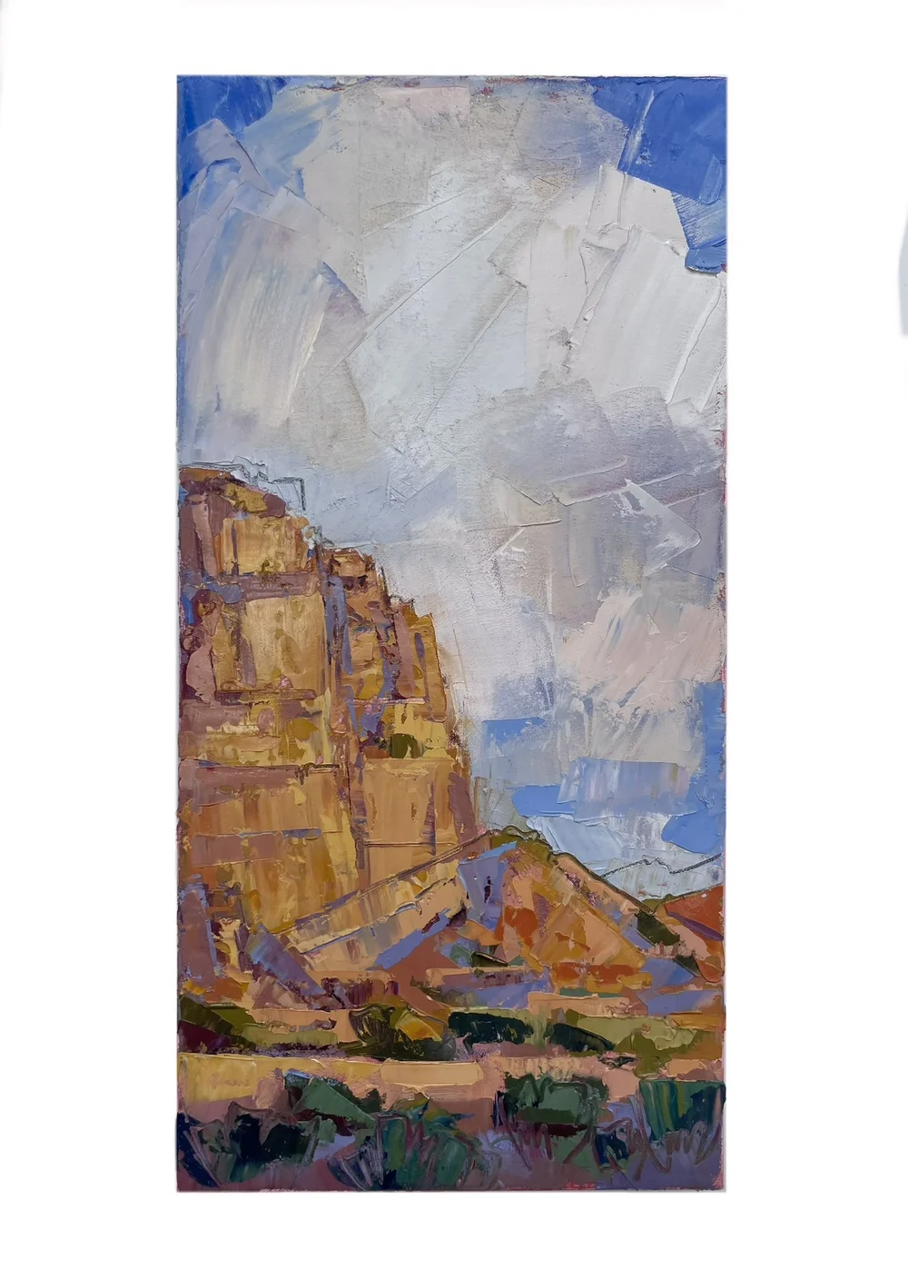 10x20 Original Oil landscape — Chanel Kreuzer's Art