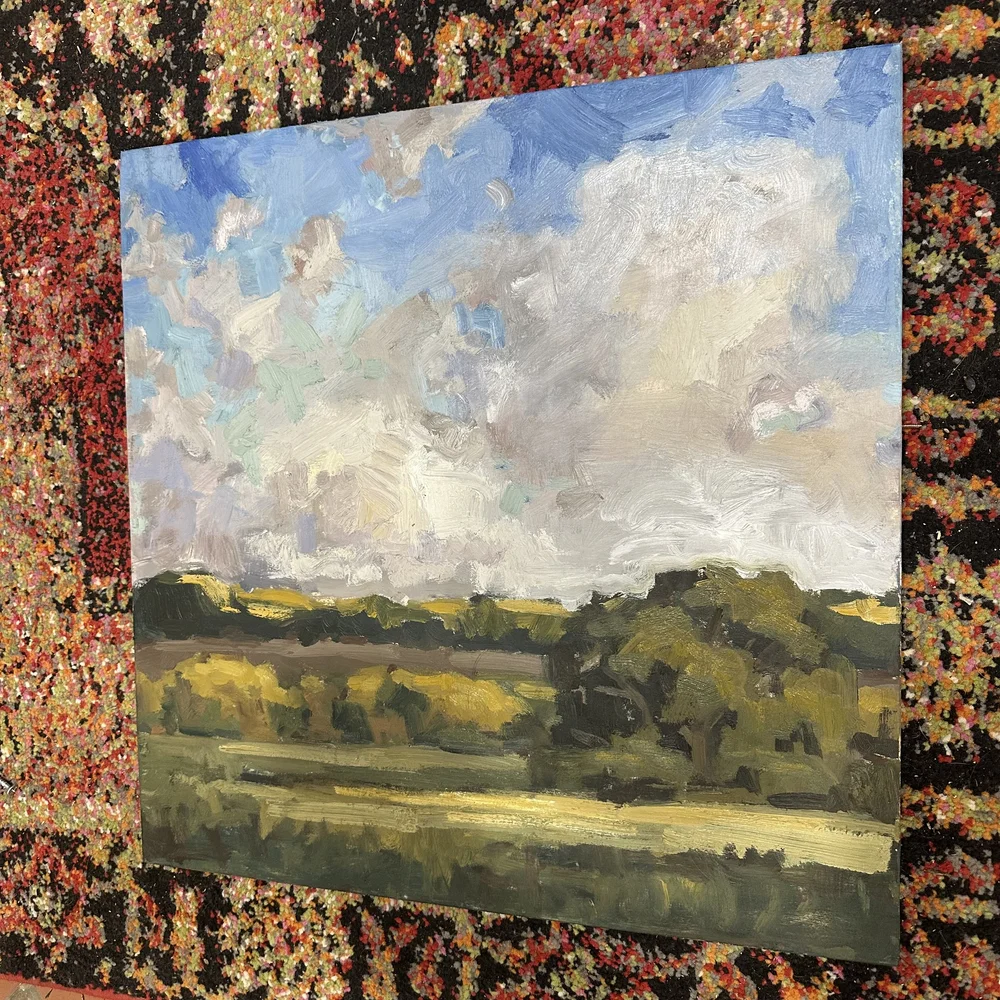 16x16 Original Oil — Chanel Kreuzer's Art