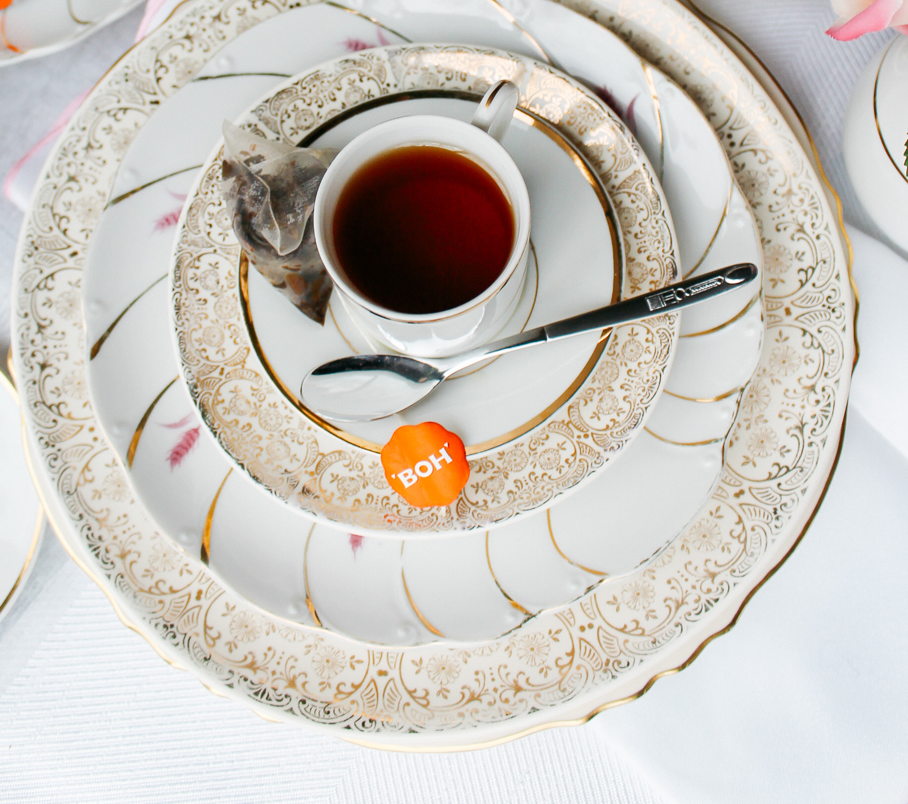 BOH Garden Teas // Garden Tea Decor, Styled by Always Creating Studio