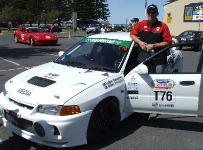Enjoying an EVO at Classic Adelaide