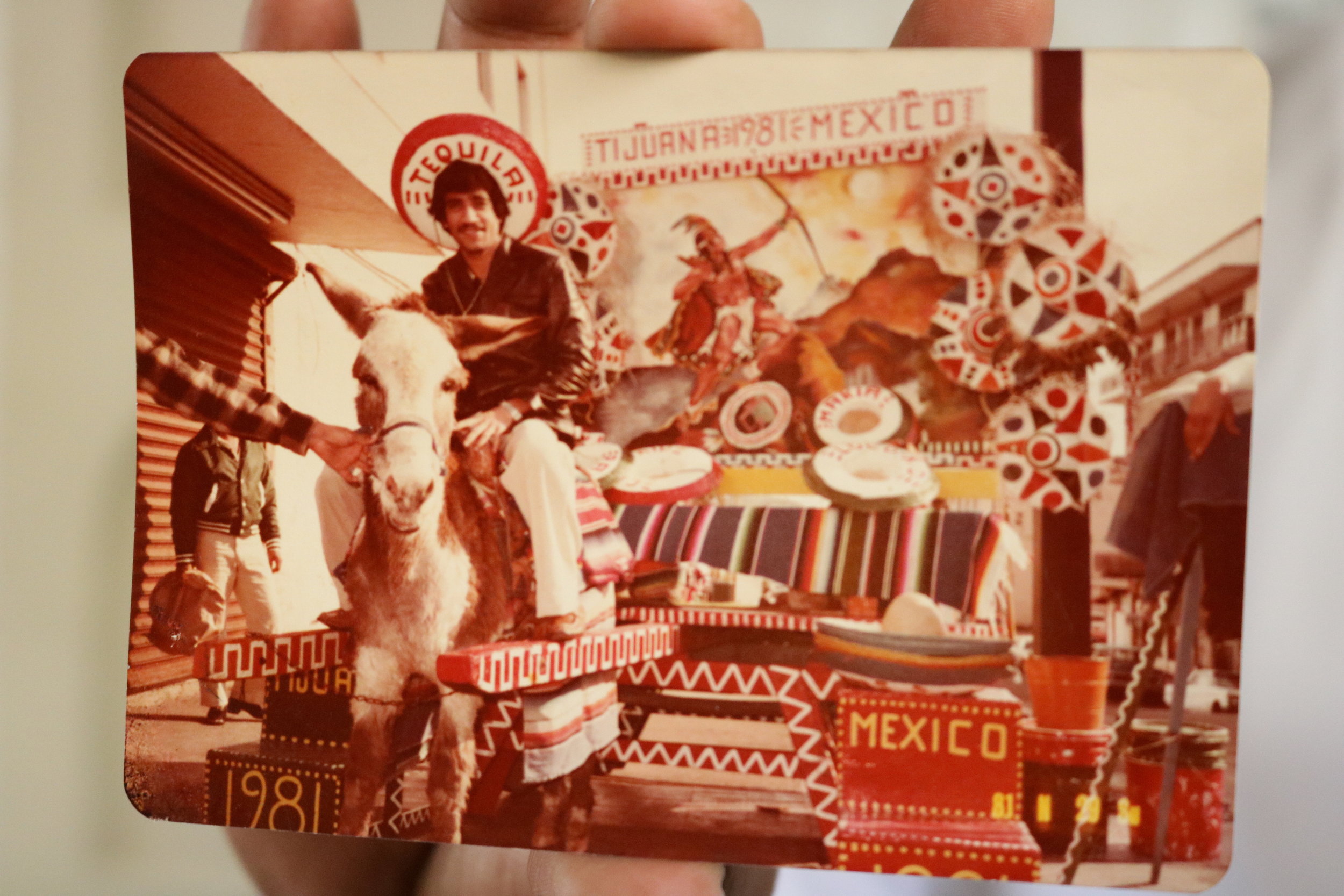 Saleh in Mexico in the 1980s
