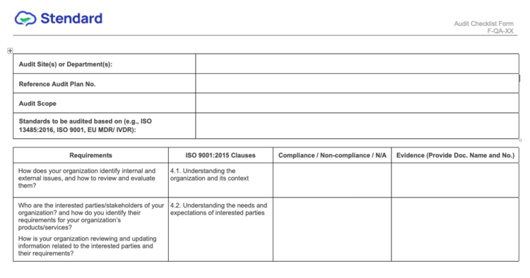 iso audit