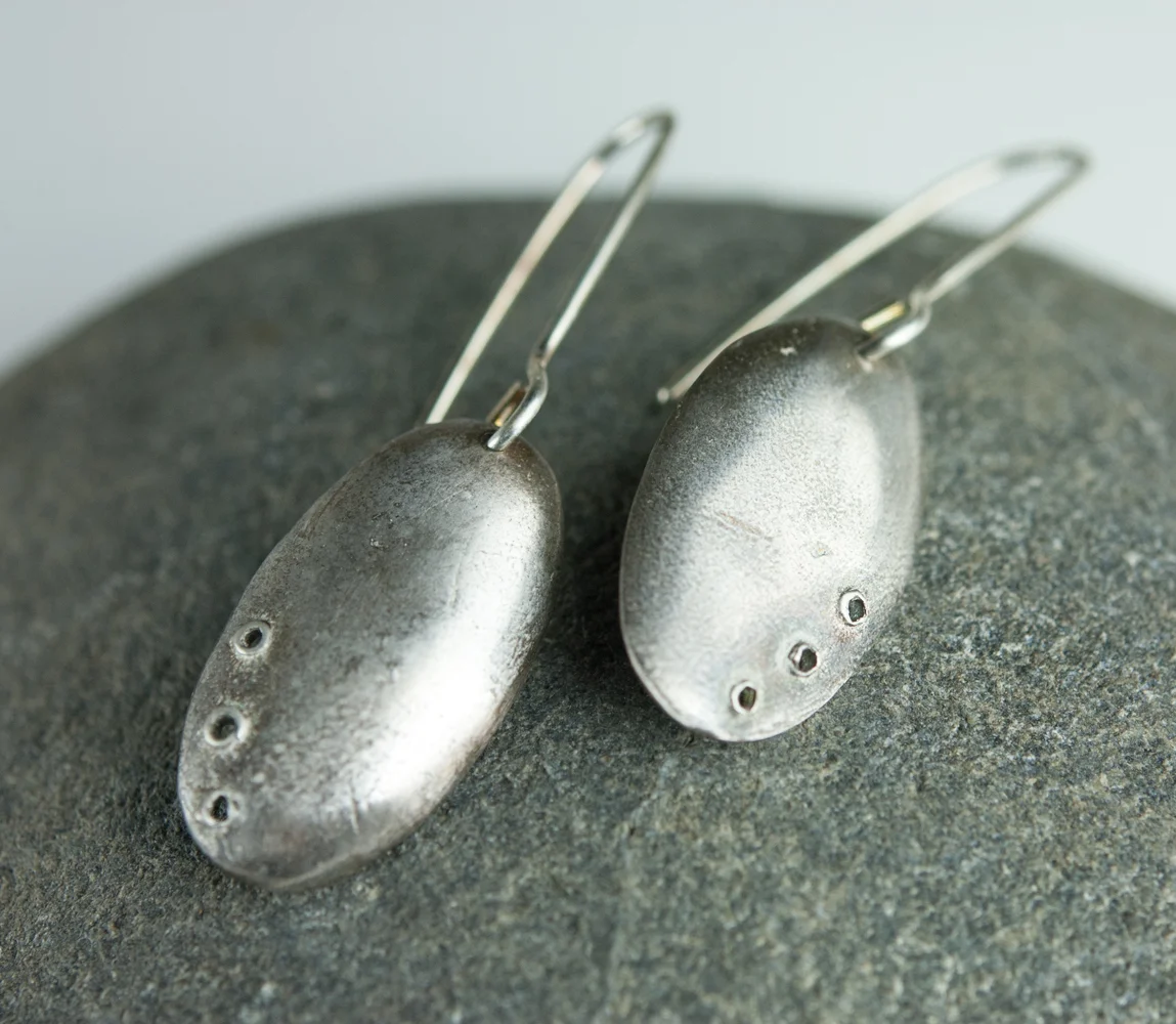 Fine Silver, Metal Clay Jewelry, My Brown Wren, Tammi Sloan