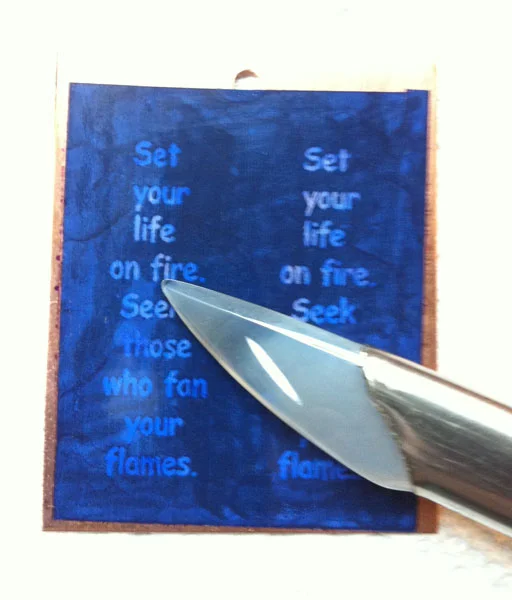 Applying PnP Blue by My Brown Wren