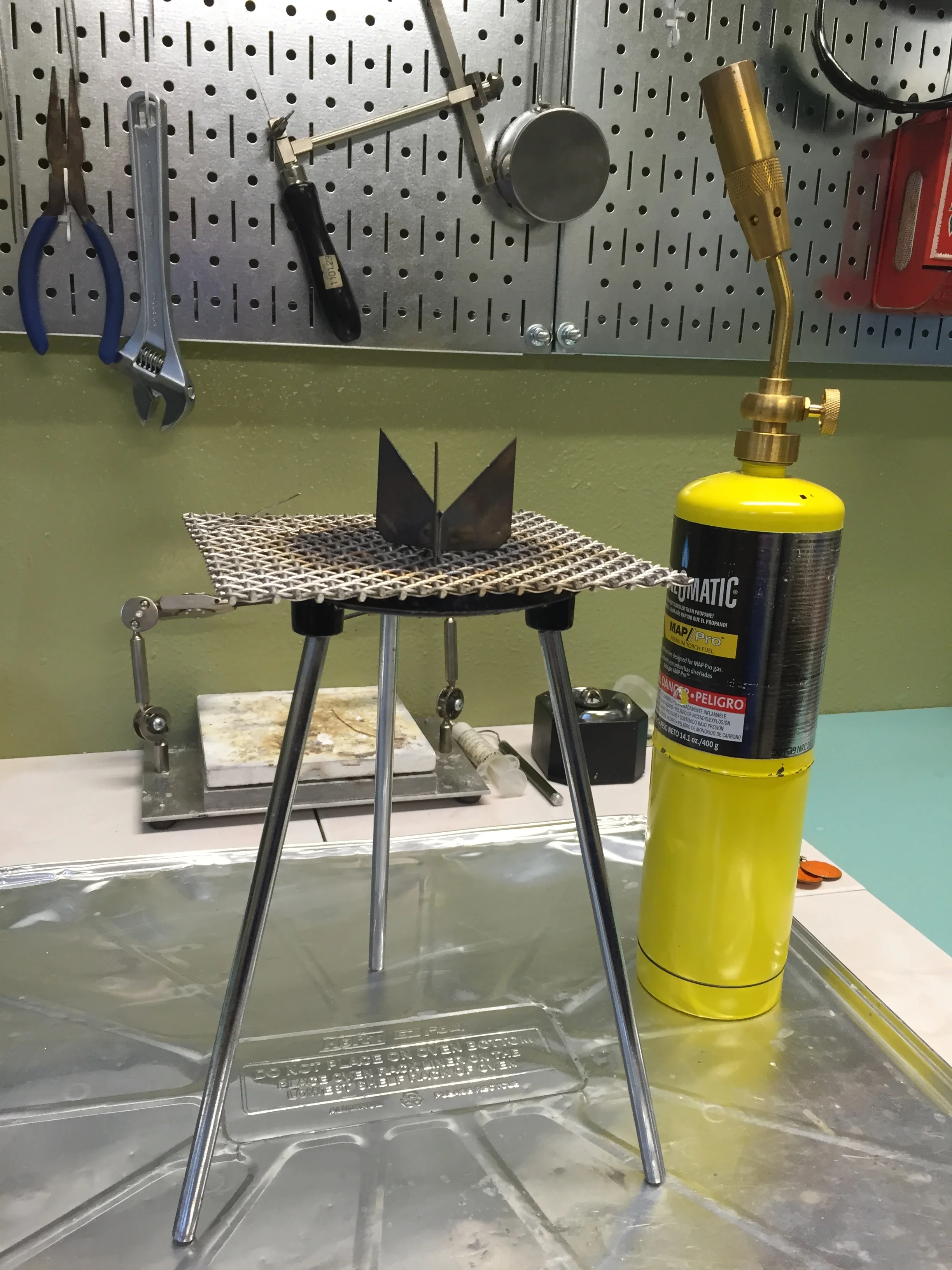 Torch Fired Enamel Video Tutorial by Tammi Sloan of My Brown Wren