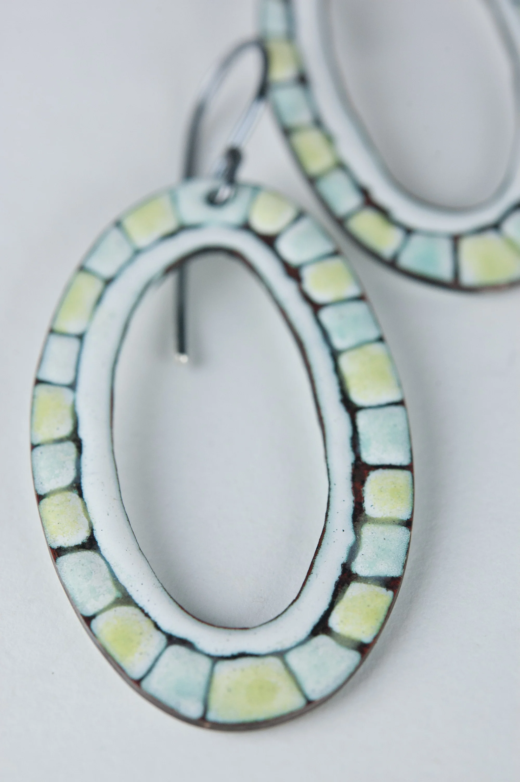 Contemporary Enamel and Silver Jewelry by Tammi Sloan of My Brown Wren