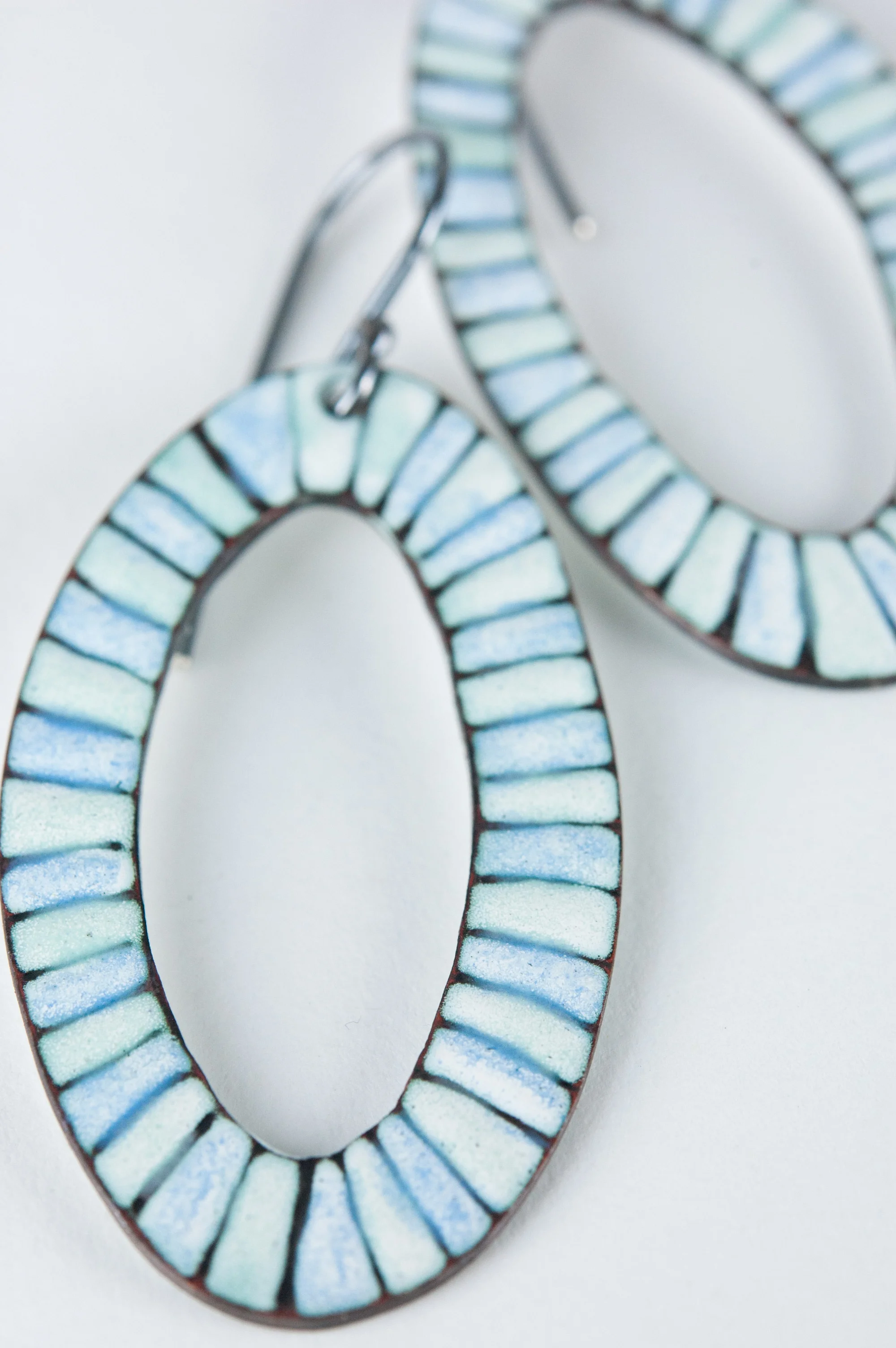 Contemporary Enamel and Silver Jewelry by Tammi Sloan of My Brown Wren